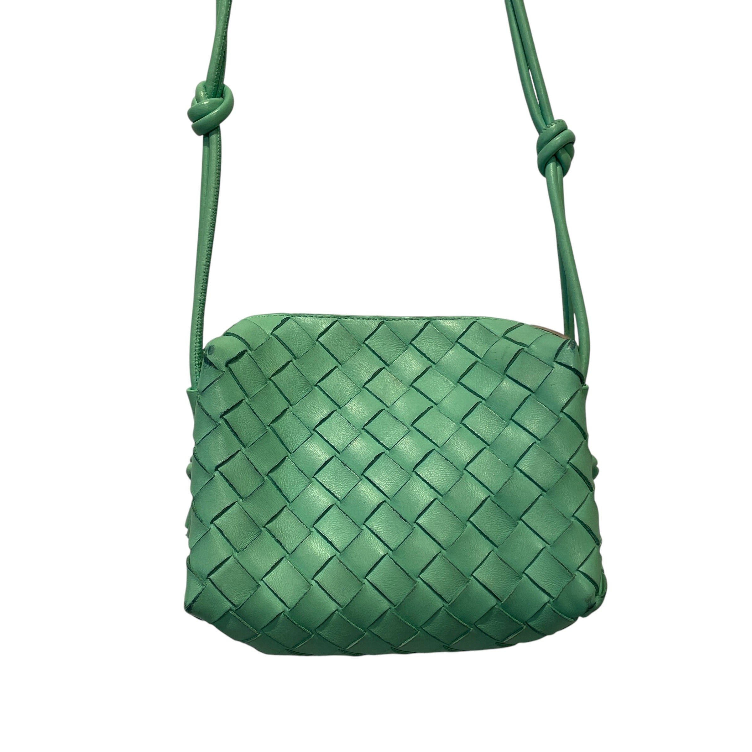 BOTTEGA VENETA/Bag/Leather/GRN/INTRECCIATO MINI LOOP view 3