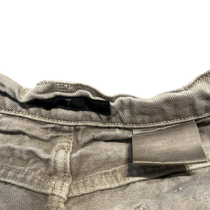 JULIUS/Skinny Pants/3/Denim/GRY/DISTRESSED ON KNEES