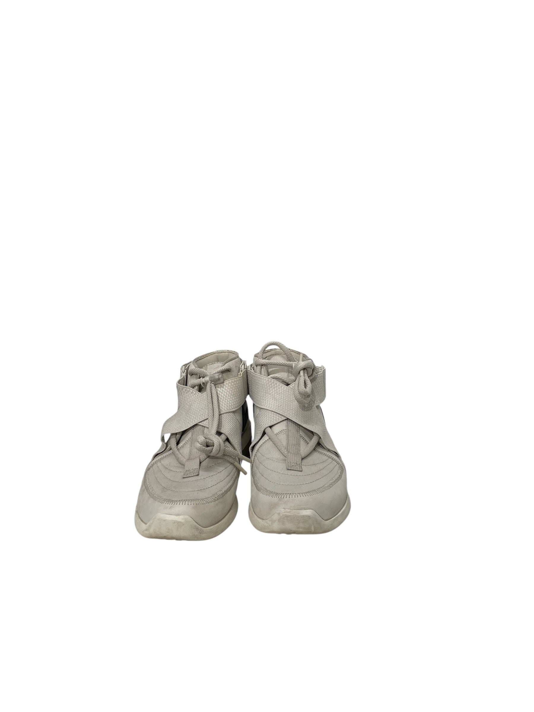 NIKE/FEAR OF GOD/Hi-Sneakers/US 8/CRM/raid  light bone view 4