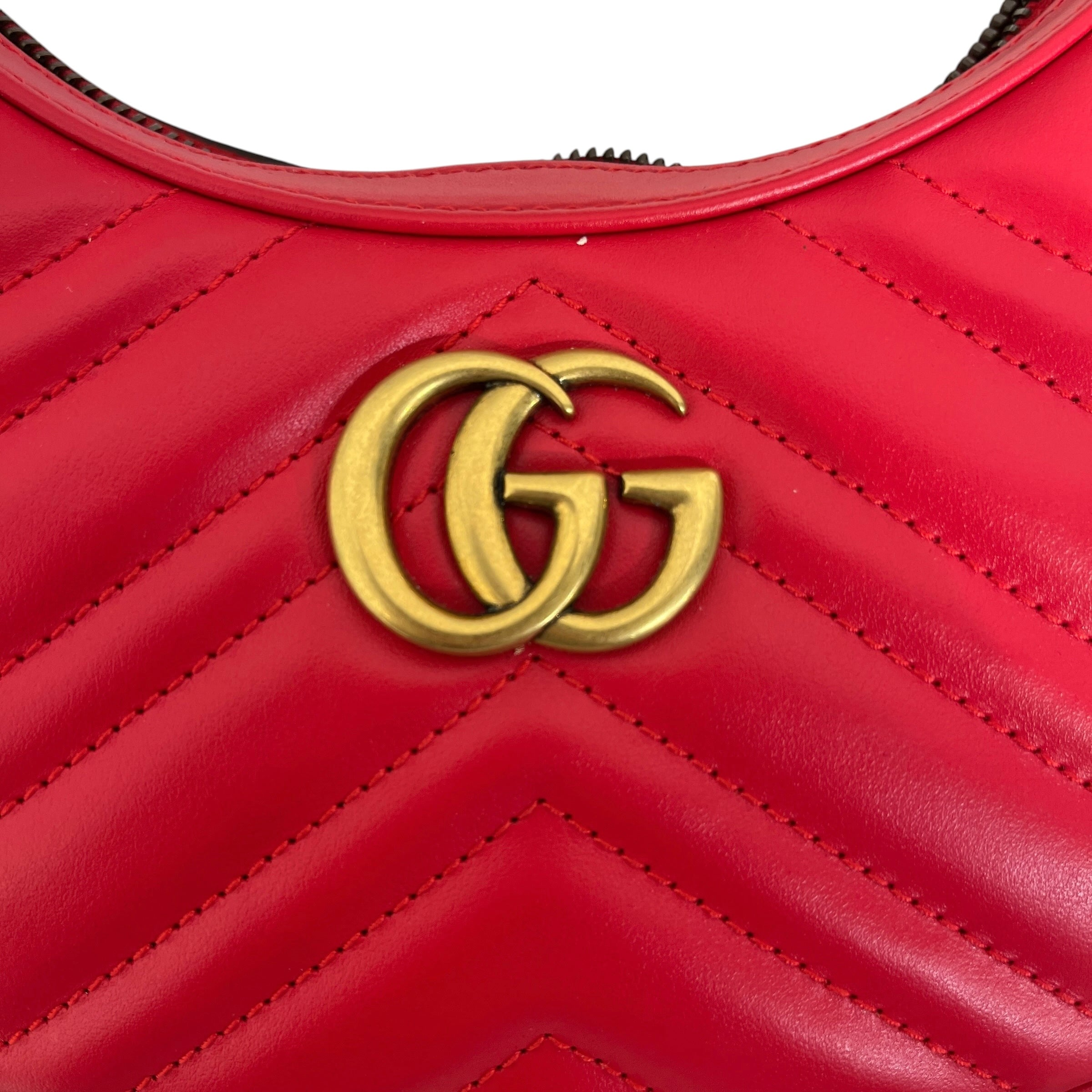 GUCCI/Hand Bag/Leather/RED/699514 0416 view 5