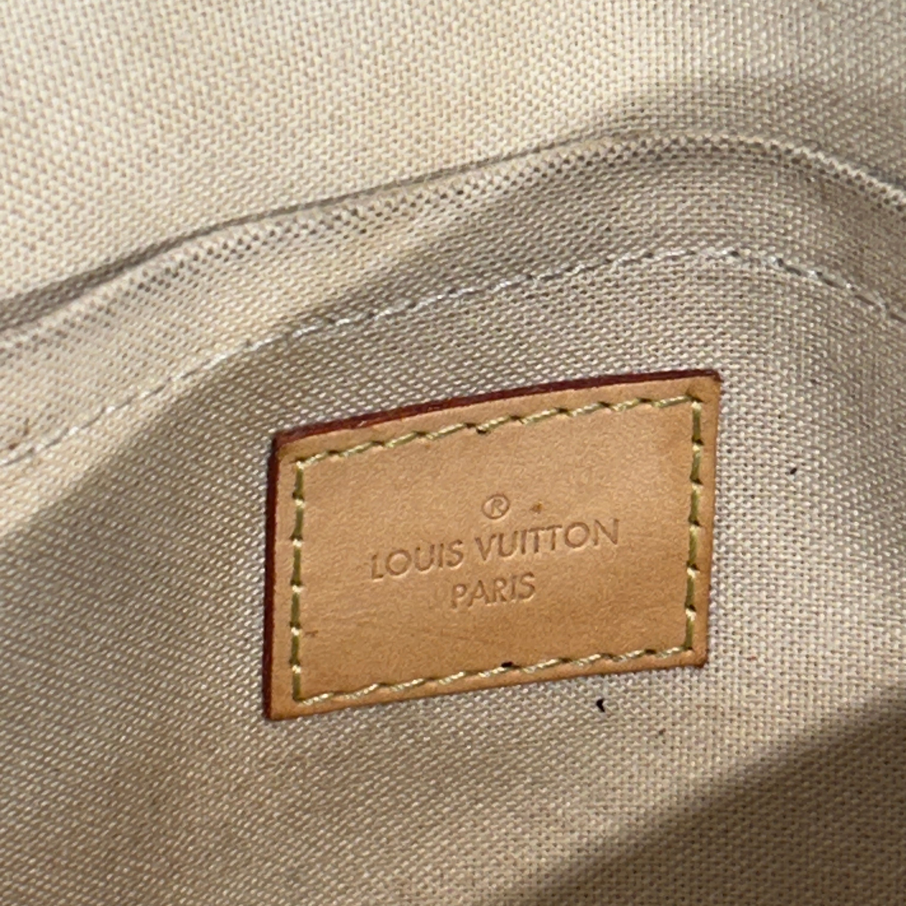 LOUIS VUITTON/Cross Body Bag/Leather/BEG/DAMIER AZUR view 5