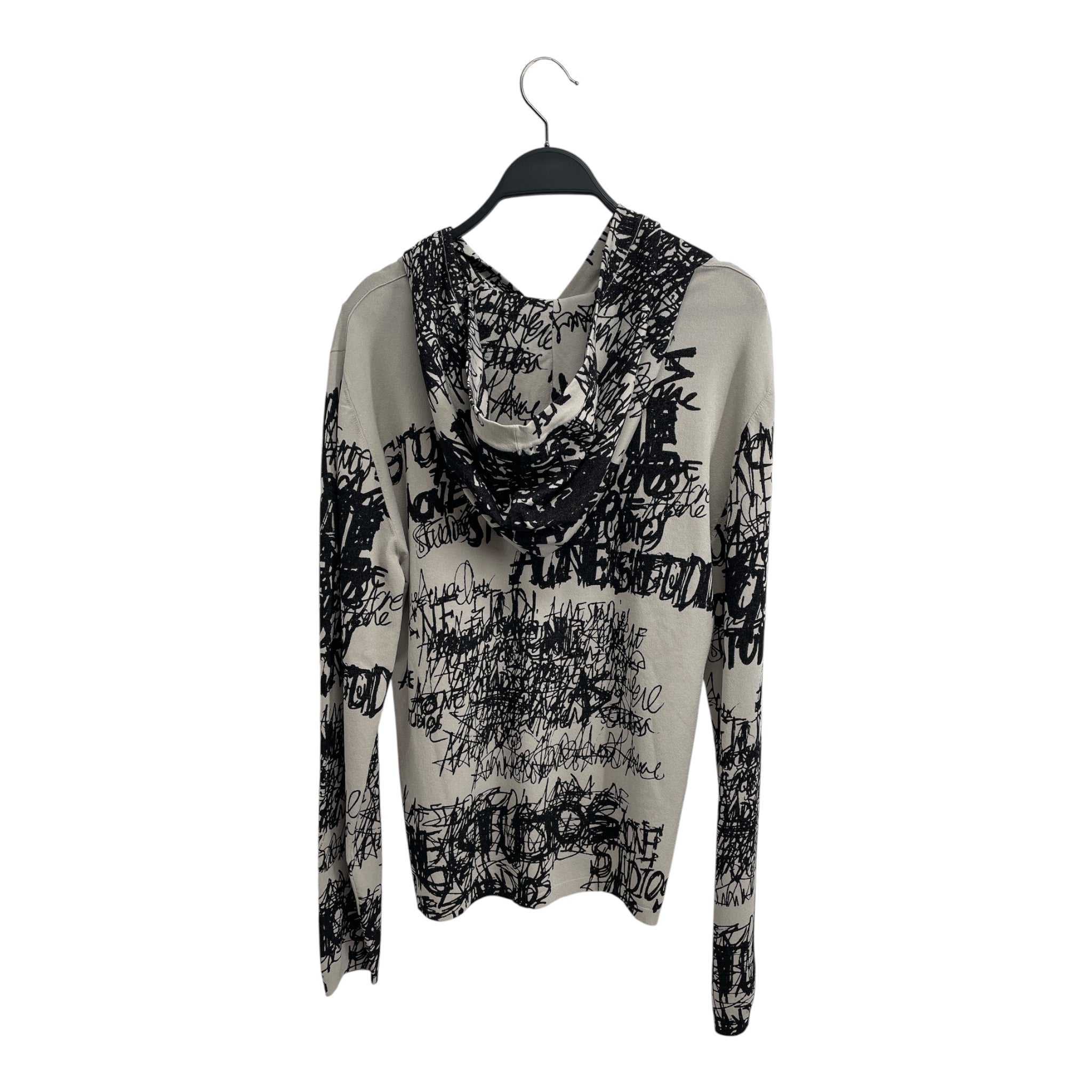 Acne Studios/Hoodie/XL/Graphic/GRY/KEWS CHAOS PRINT HOOD SWEATR view 2