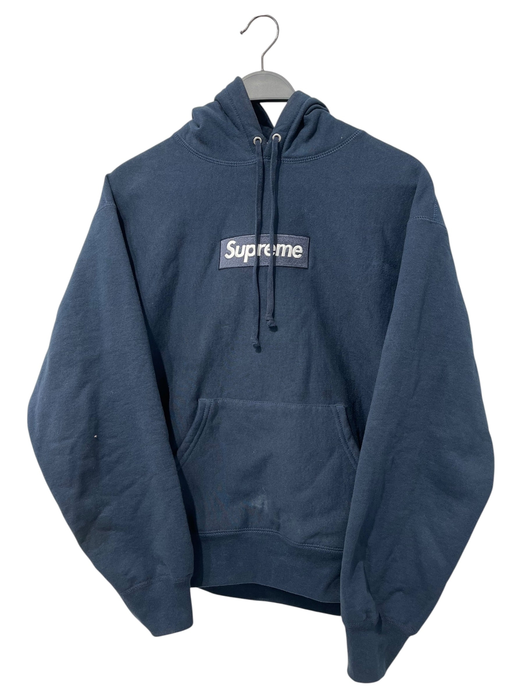 Supreme/Hoodie/S/Cotton/BLU/NAVY BOGO HOODIE view 1