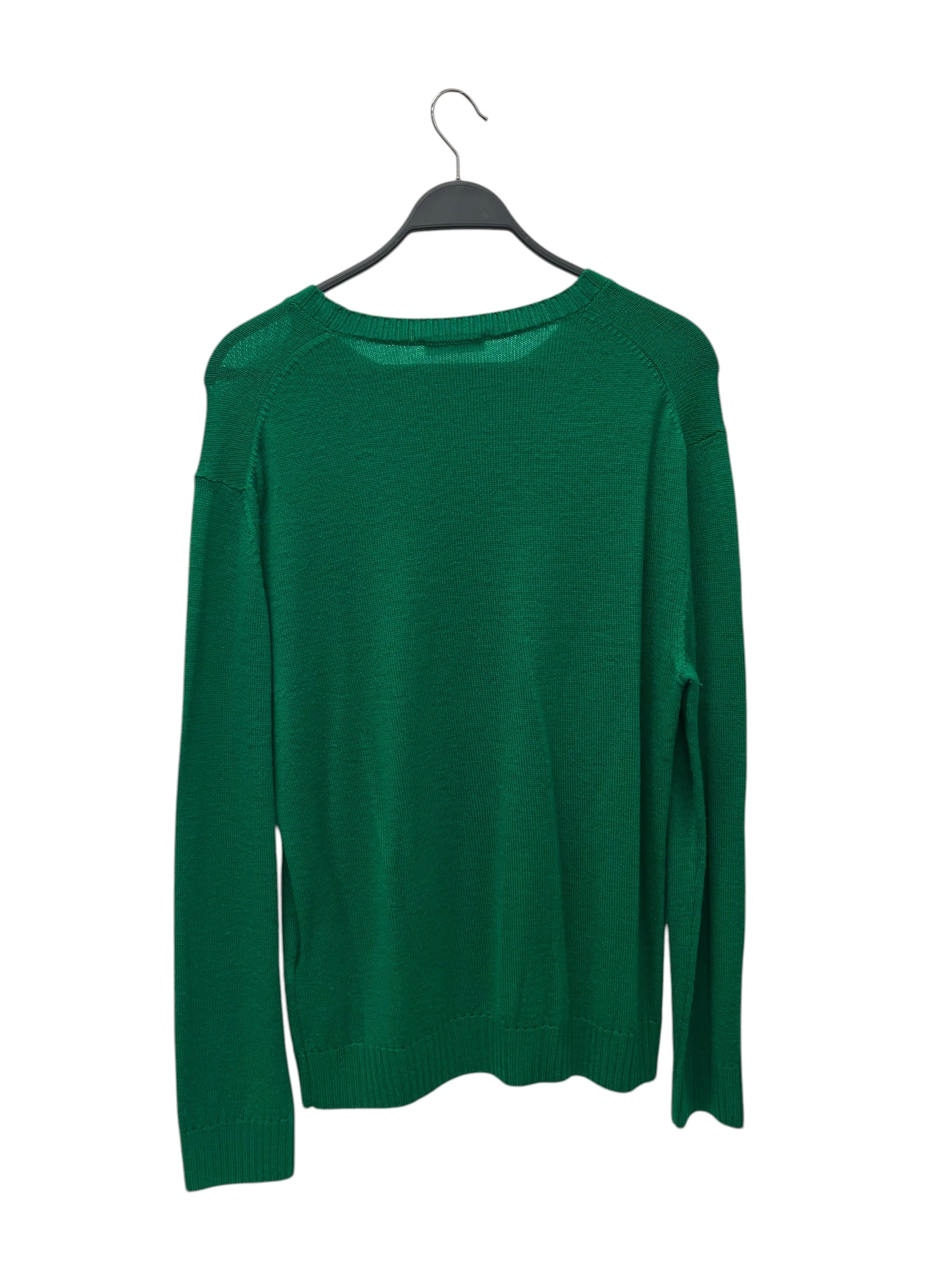 JIL SANDER/Tops/M/Cotton/GRN/JIL SANDER GREEN CREWNECK view 2