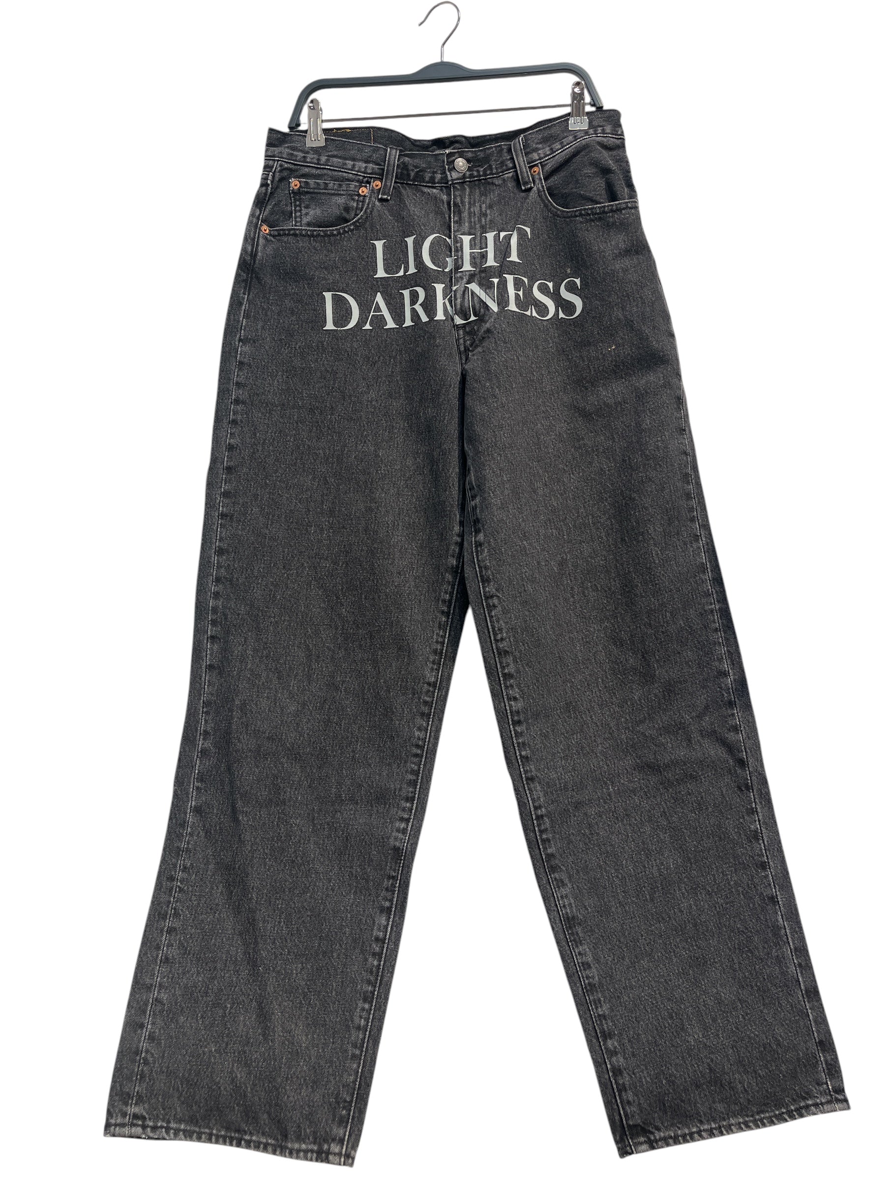 UNDERCOVER/Levi's/Pants/32/Cotton/GRY/Graphic/LIGHT DARNESS NAIL EYES view 1