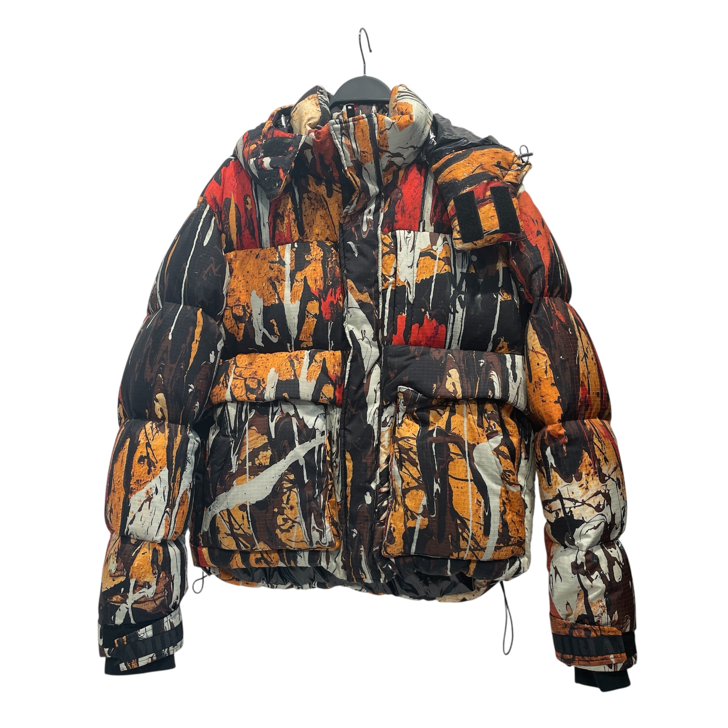 AMIRI/Puffer Jkt/M/Polyester/MLT/All Over Print/ view 1