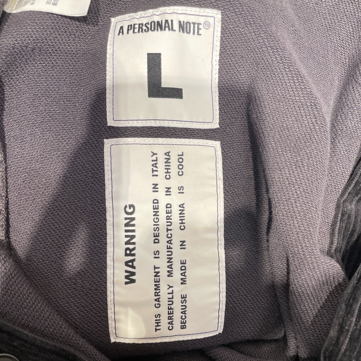 A PERSONAL NOTE/Straight Pants/L/Cotton/BLK/DOUBLE LAYER PANTS view 4