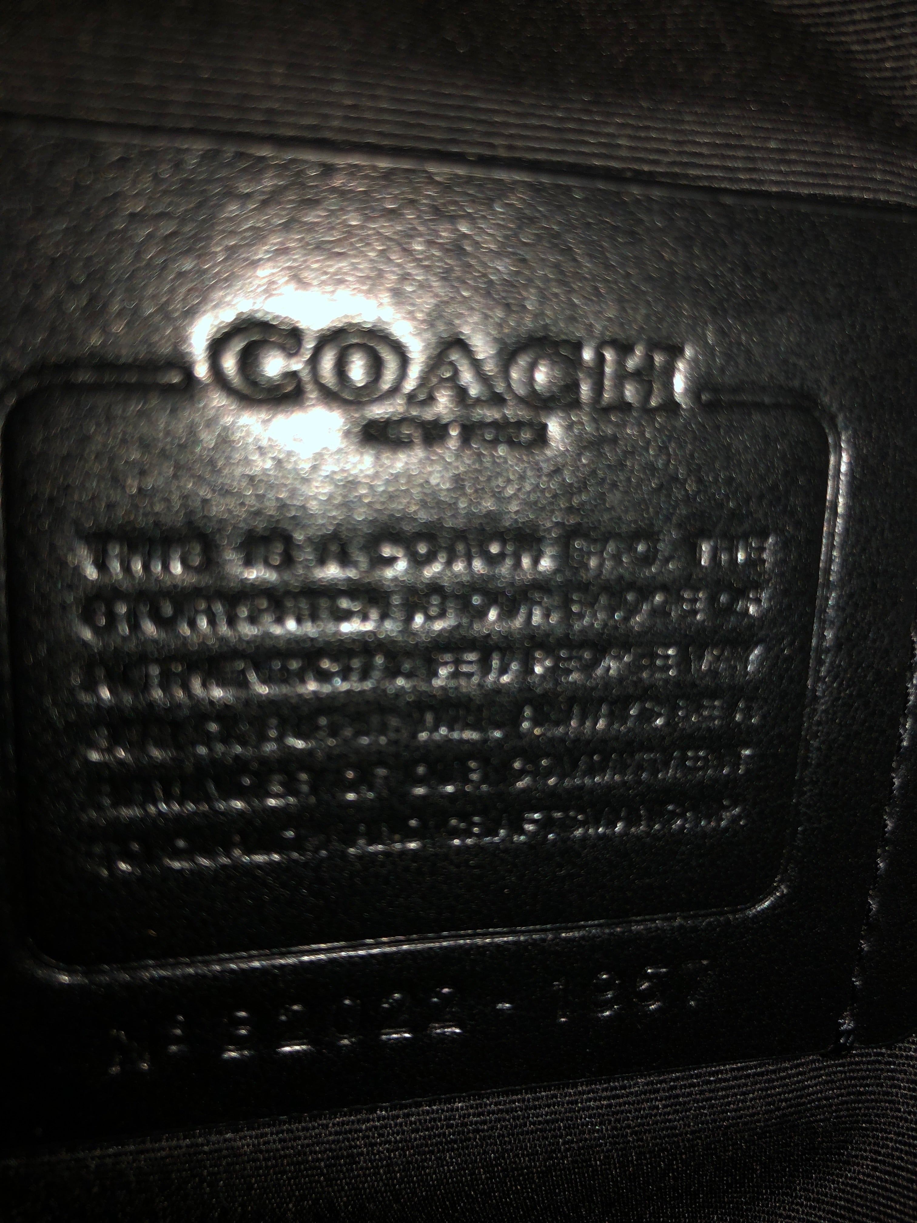 COACH/Cross Body Bag/Leather/WHT/NO. B2022-1957 WHT/BRW/CML view 5