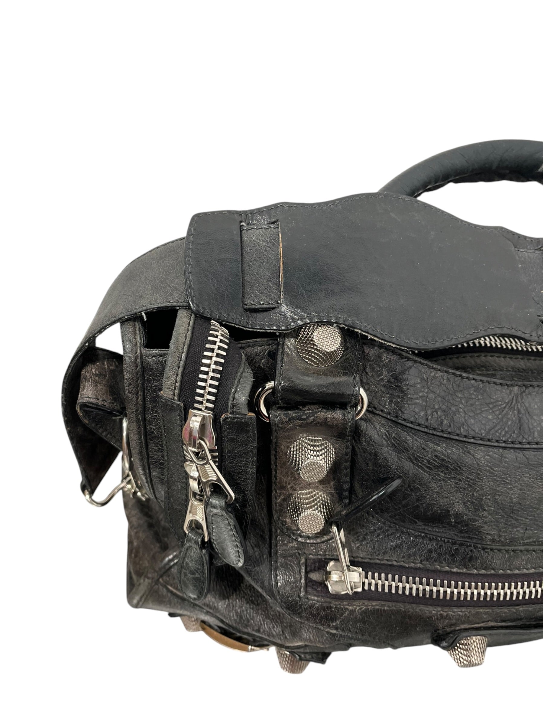 BALENCIAGA/Bag/Leather/BLK/MOTO GIANT 21 CROSSBODY BAG view 8