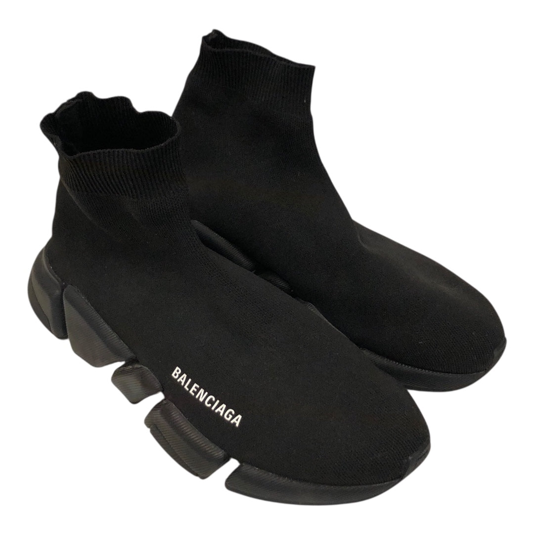BALENCIAGA/Hi-Sneakers/EU 41/BLK/Speeds 2.0 Triple Black view 1