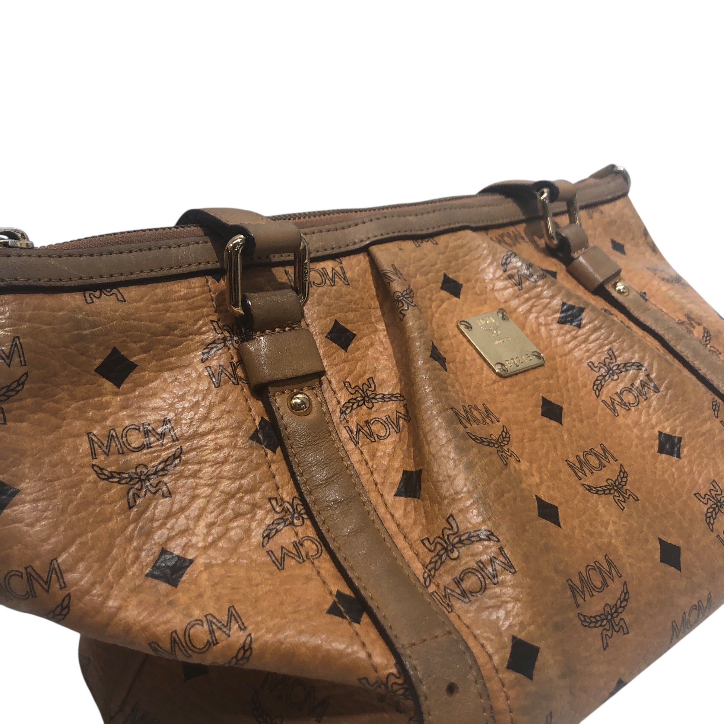 MCM/Hand Bag/Monogram/Leather/CML/ view 4