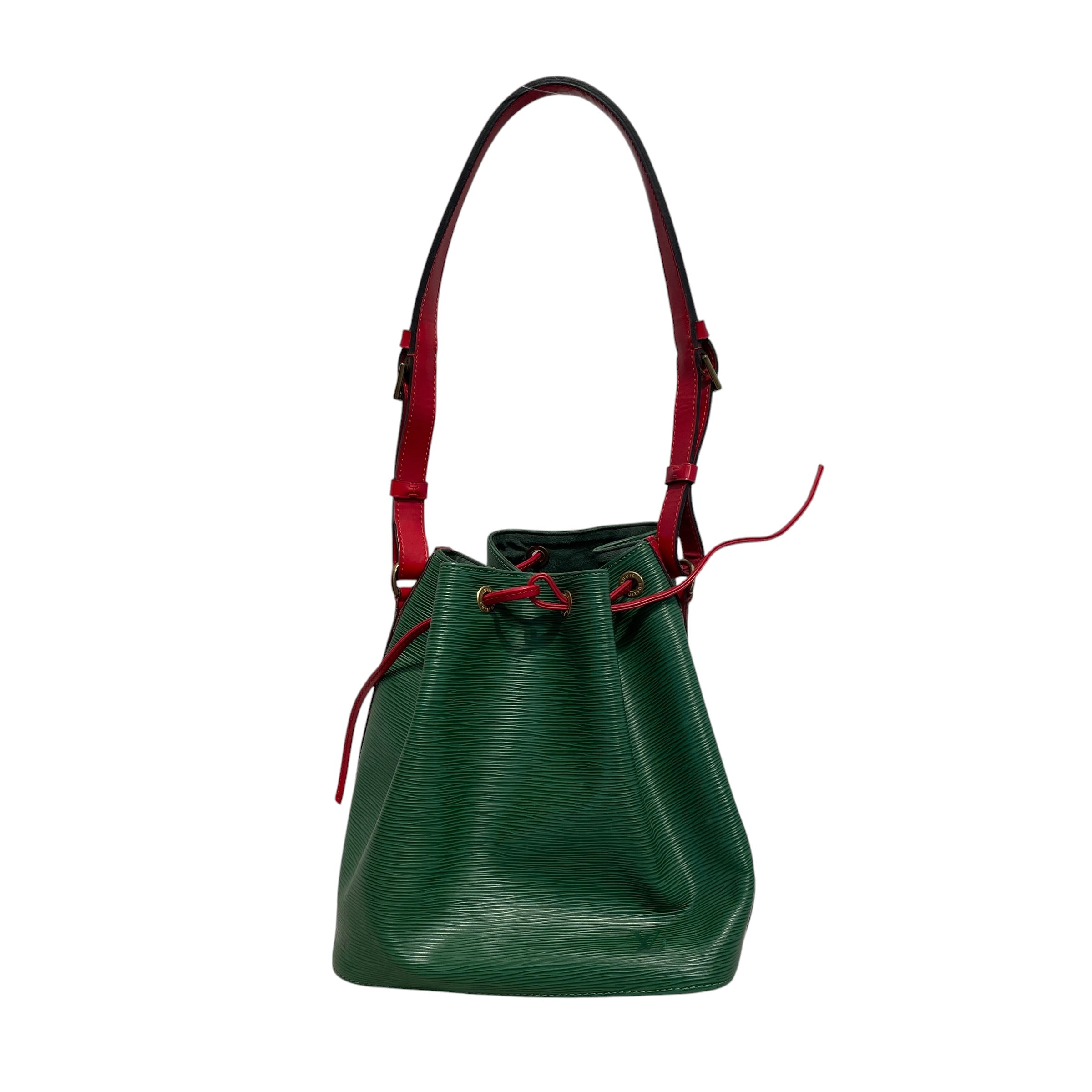 LOUIS VUITTON/Cross Body Bag/Leather/GRN/Epi Petit Noe Shoulder Bag view 1