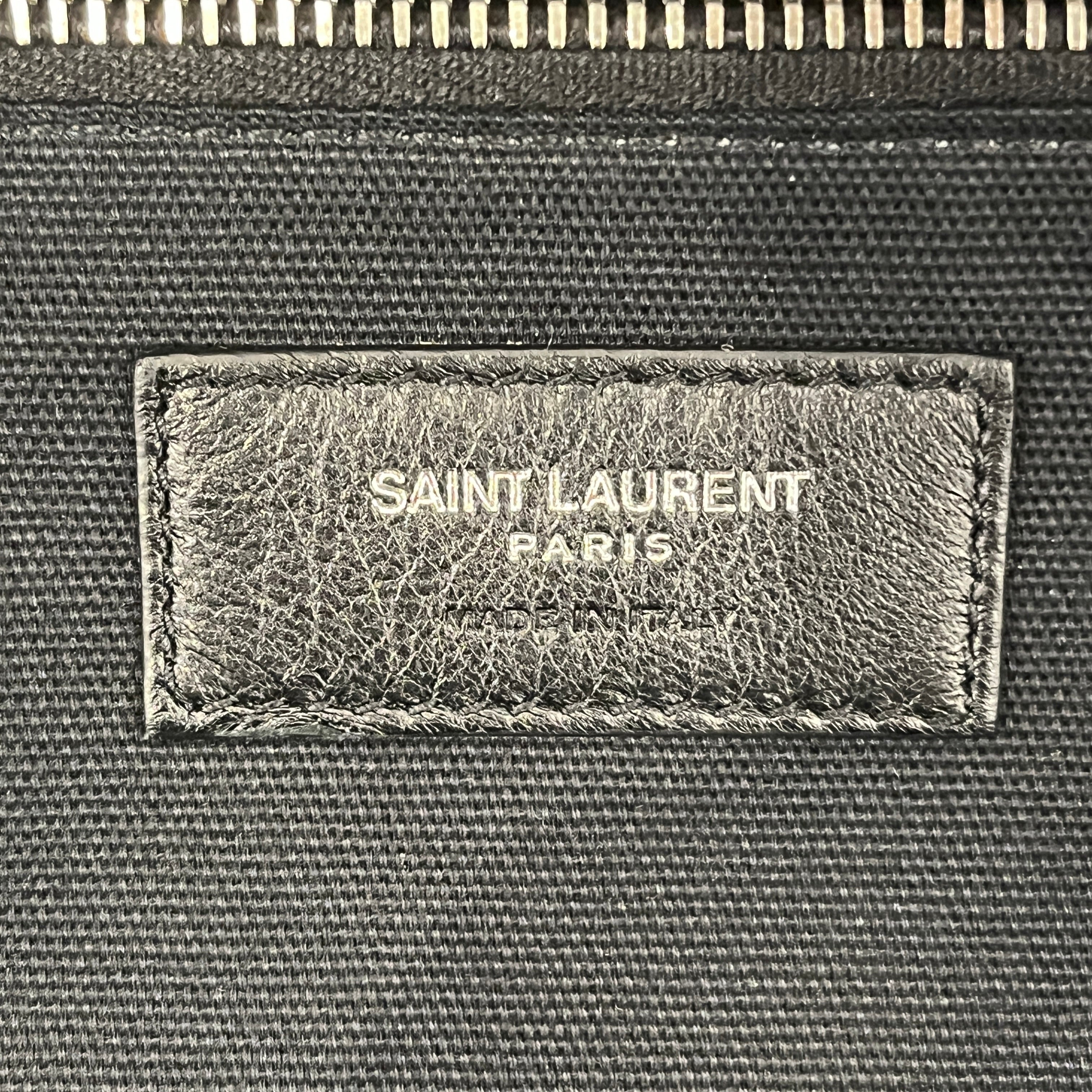 YVES SAINT LAURENT/Tote Bag/Leather/BLK/ view 5