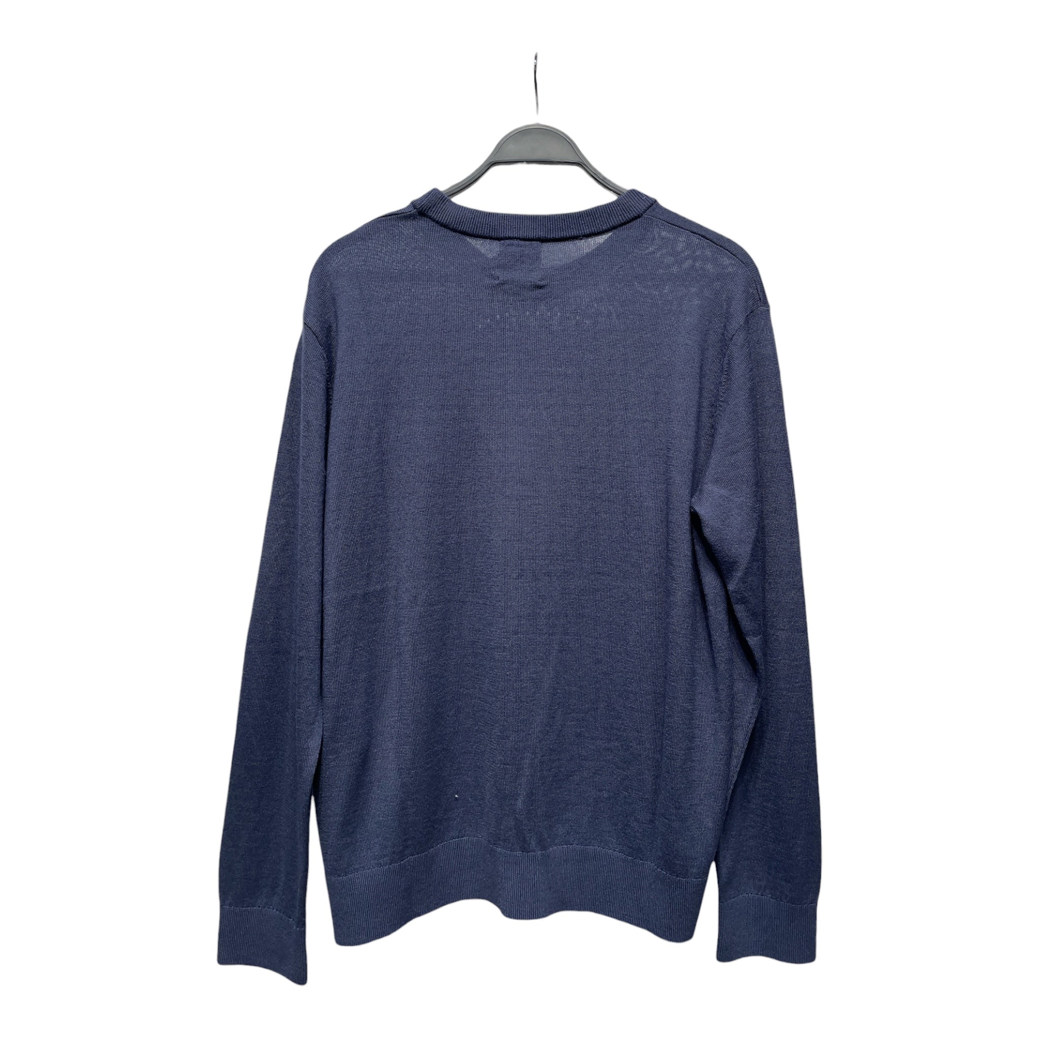 Heaven By Marc Jacobs/DEFTONES/Sweater/L/Cotton/NVY/HORSE STITCH view 2