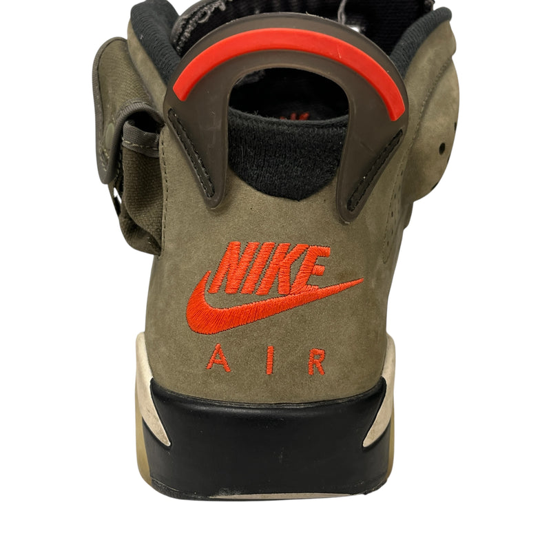 Jordan/TRAVIS SCOTT/Hi-Sneakers/US 8.5/Cotton/GRN/CACTUS JACK