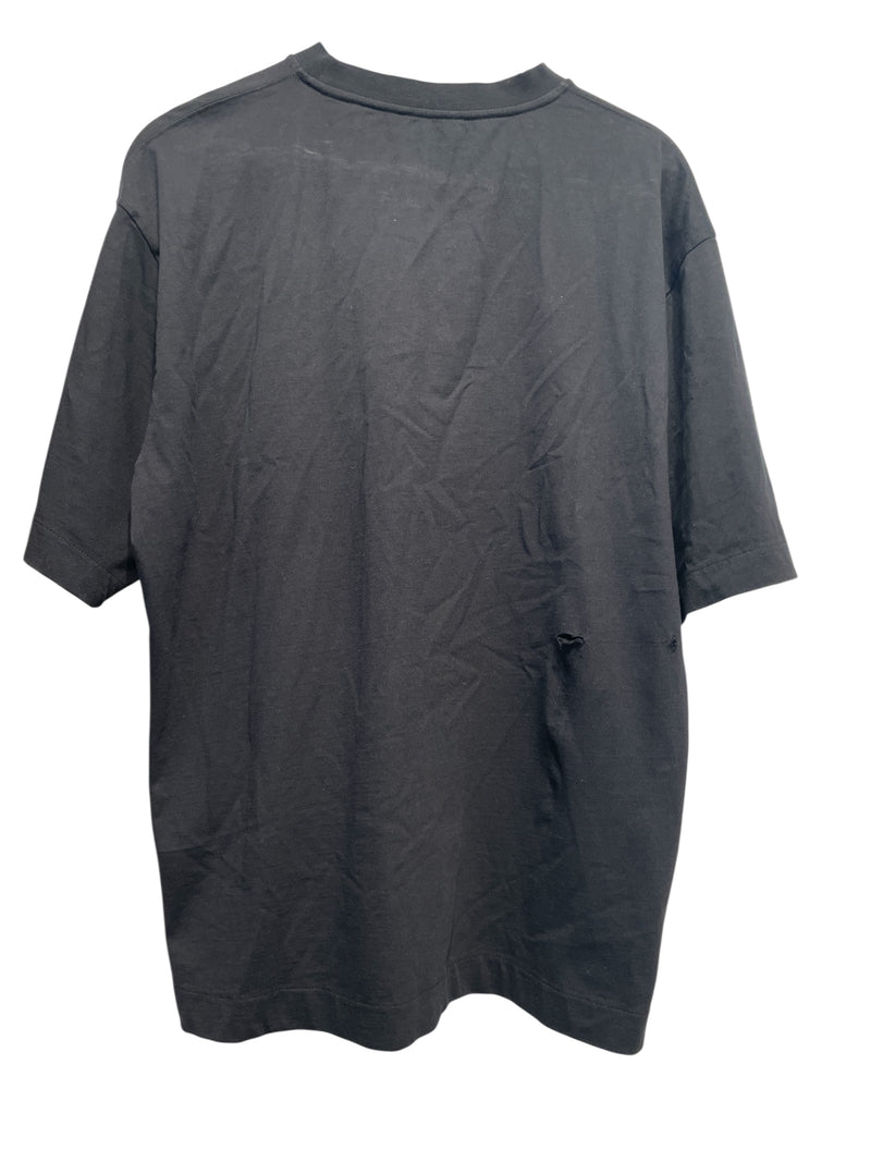 OFF-WHITE/Shirt/S/Cotton/BLK/LOGO/RED