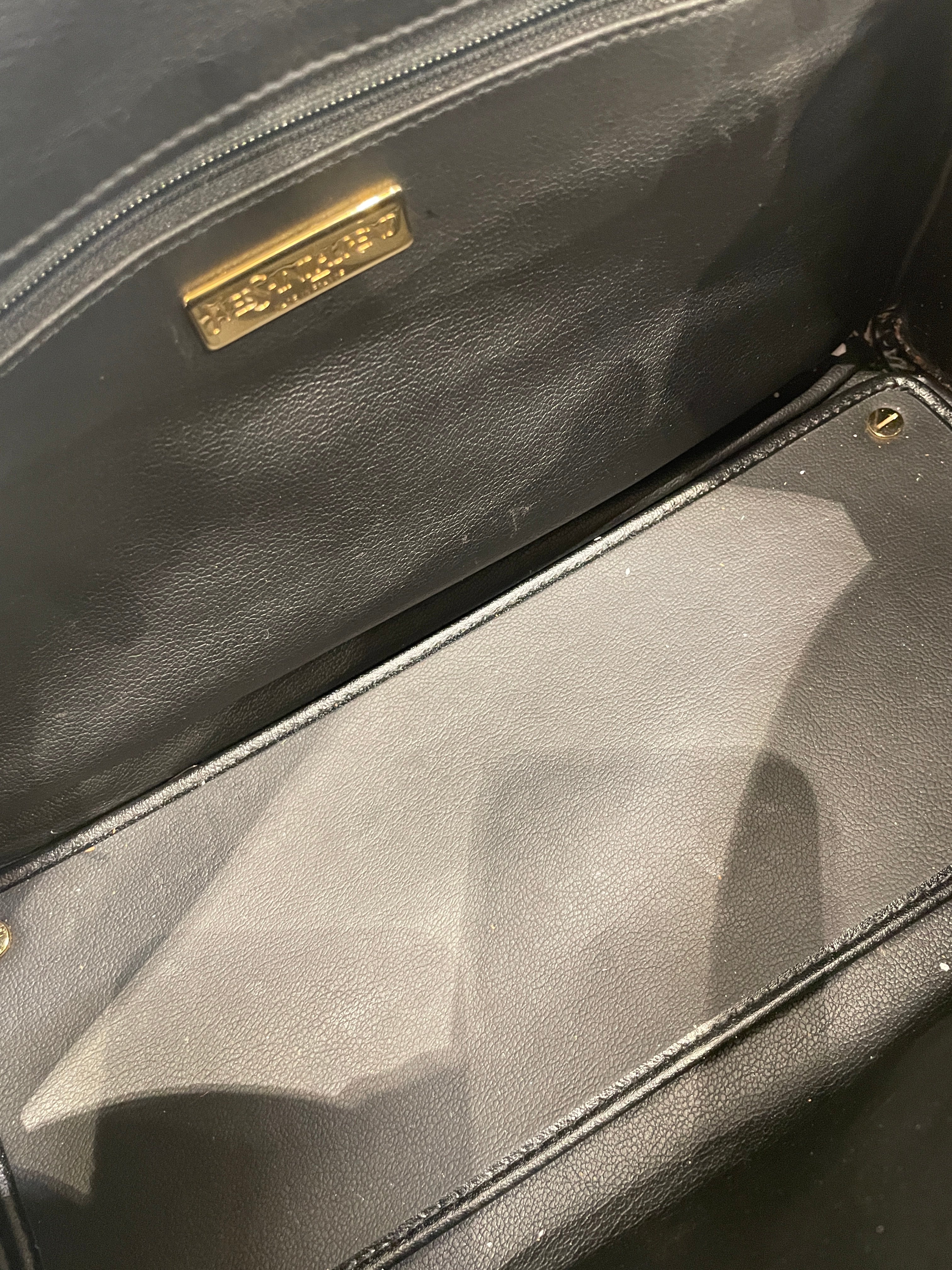 YVES SAINT LAURENT/Cross Body Bag/Leather/BLK/Y'S ACROSS BOWLING BAG view 8