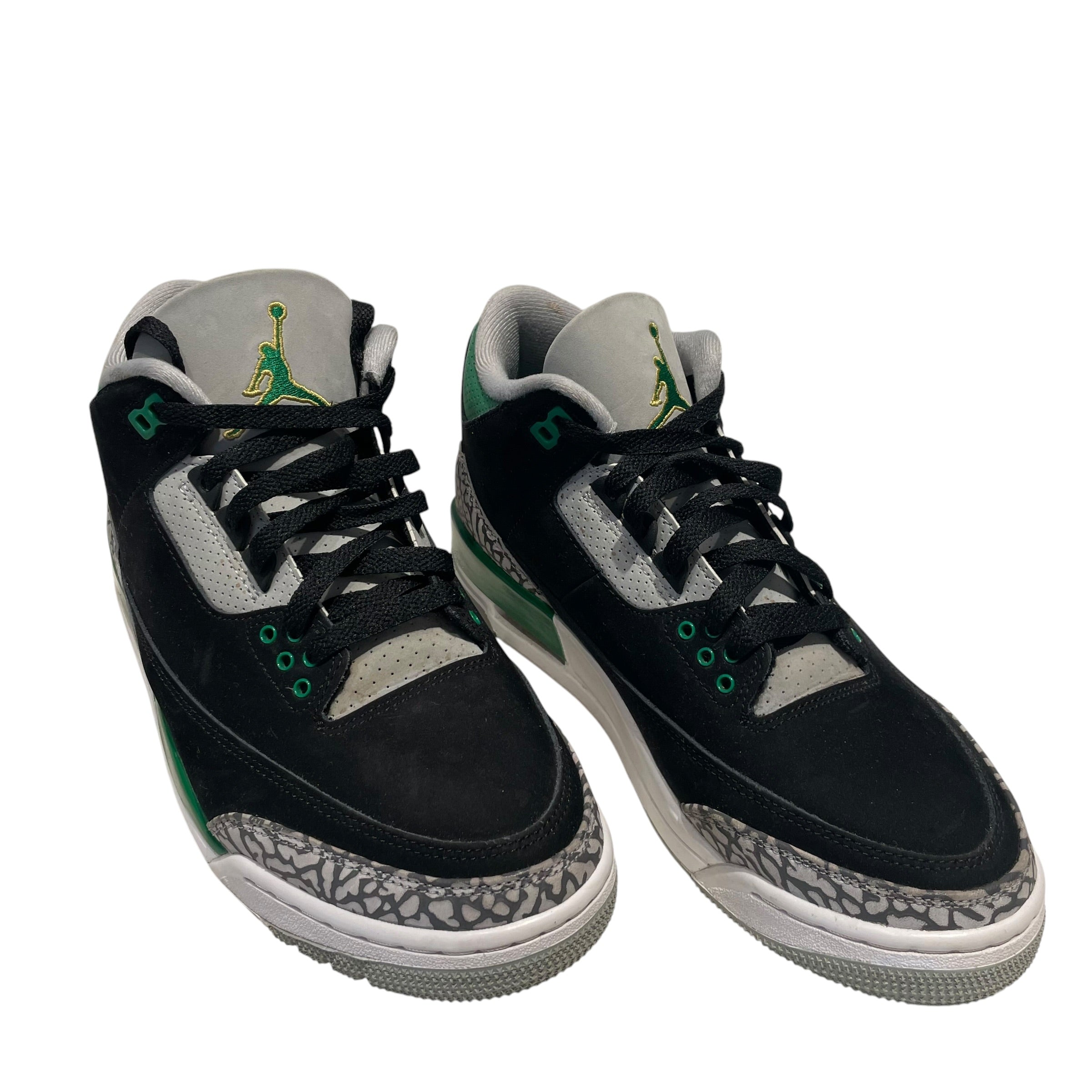 JORDAN BRAND/Hi-Sneakers/US 8/BLK/Jordan 3 - Pine Green view 1