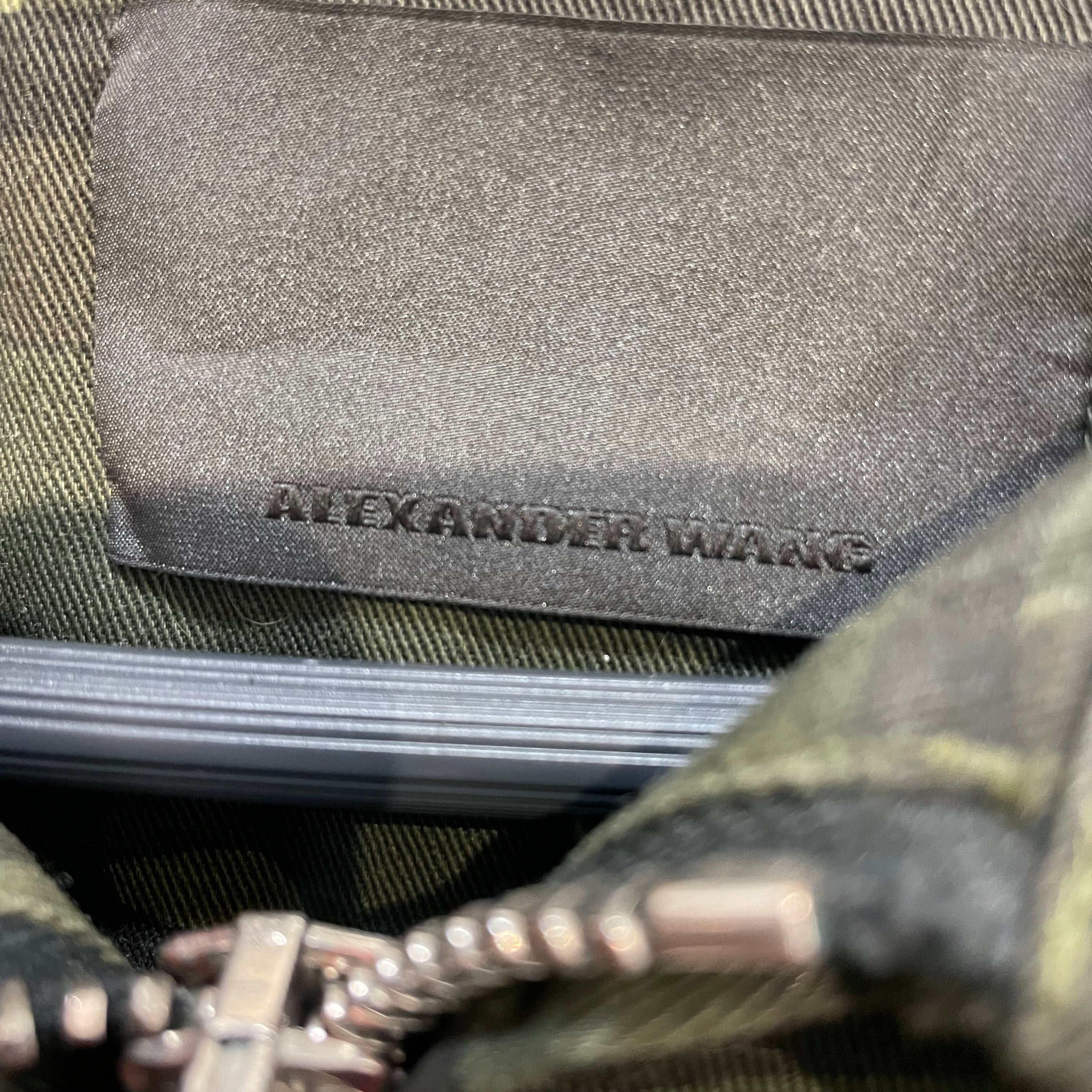 Alexander Wang/Jacket/Cotton/GRN/Camouflage/ZIP OVERSIZE view 4
