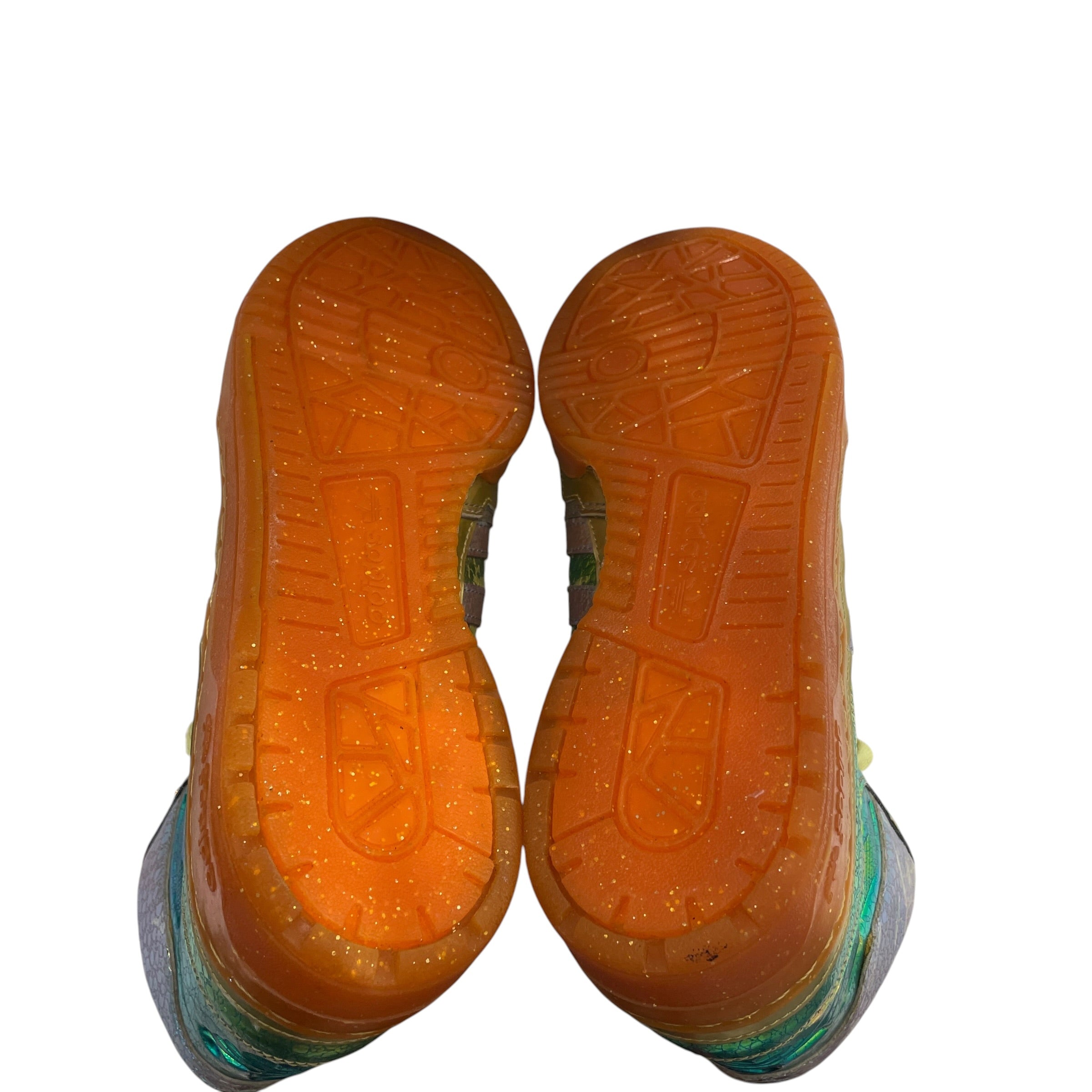 adidas/Hi-Sneakers/US 9.5/Iridescent/MLT/U-Tip/JERMEY SCOTT GOLD view 4