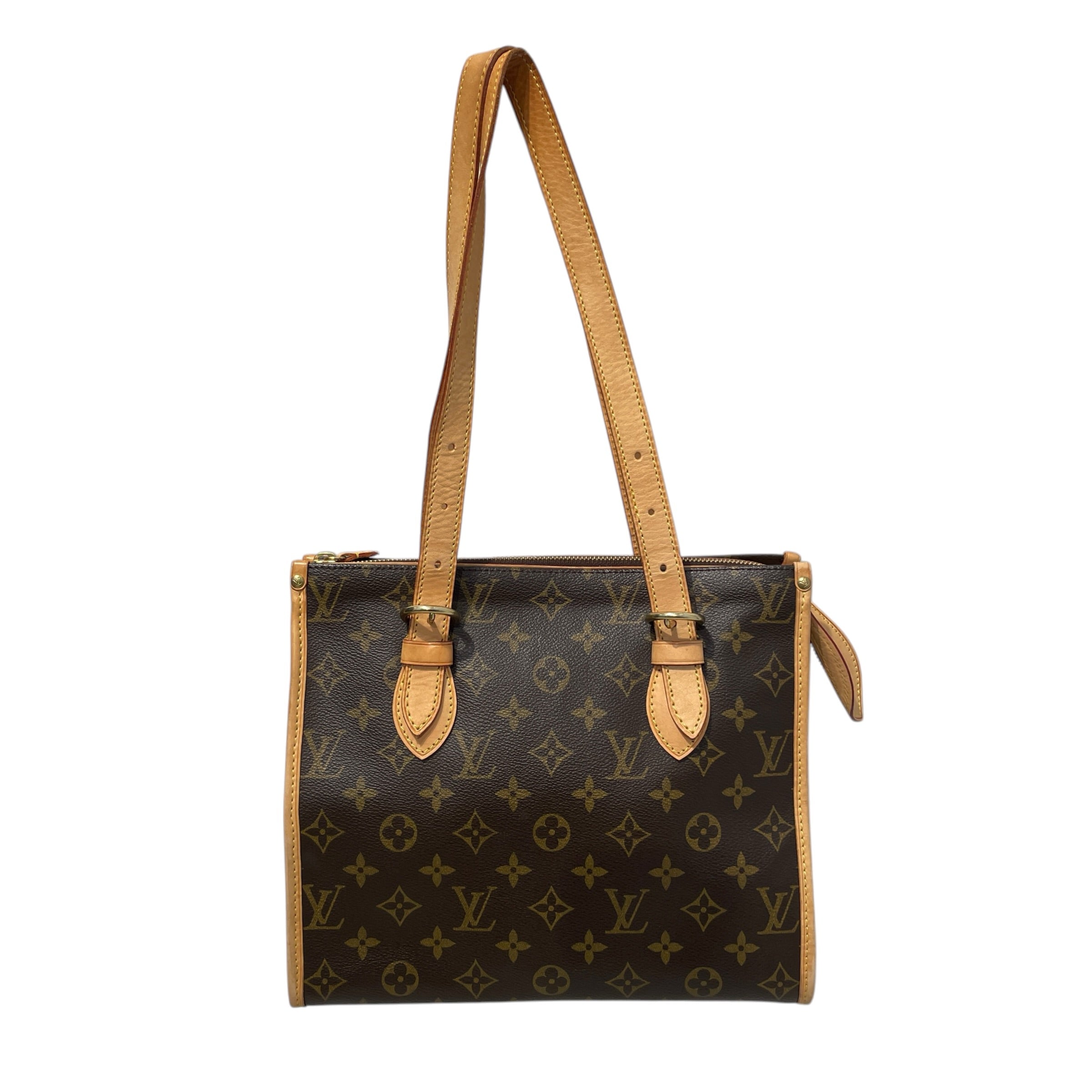 LOUIS VUITTON/Hand Bag/Monogram/Leather/BRW/Popincourt Haut view 1