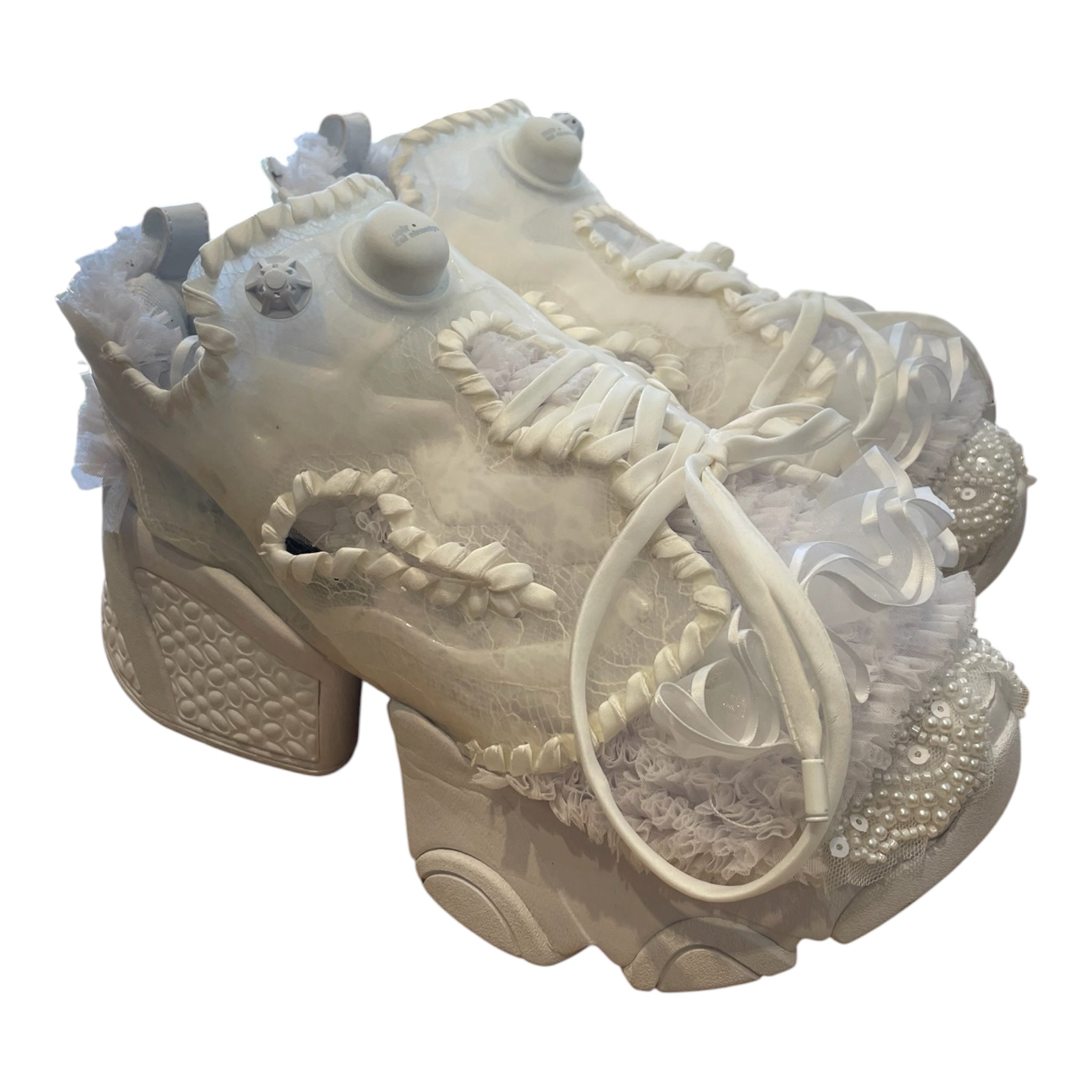 Reebok/noir kei ninomiya/Low-Sneakers/US 10/WHT/INSTAPUMP FURY YUKI view 1