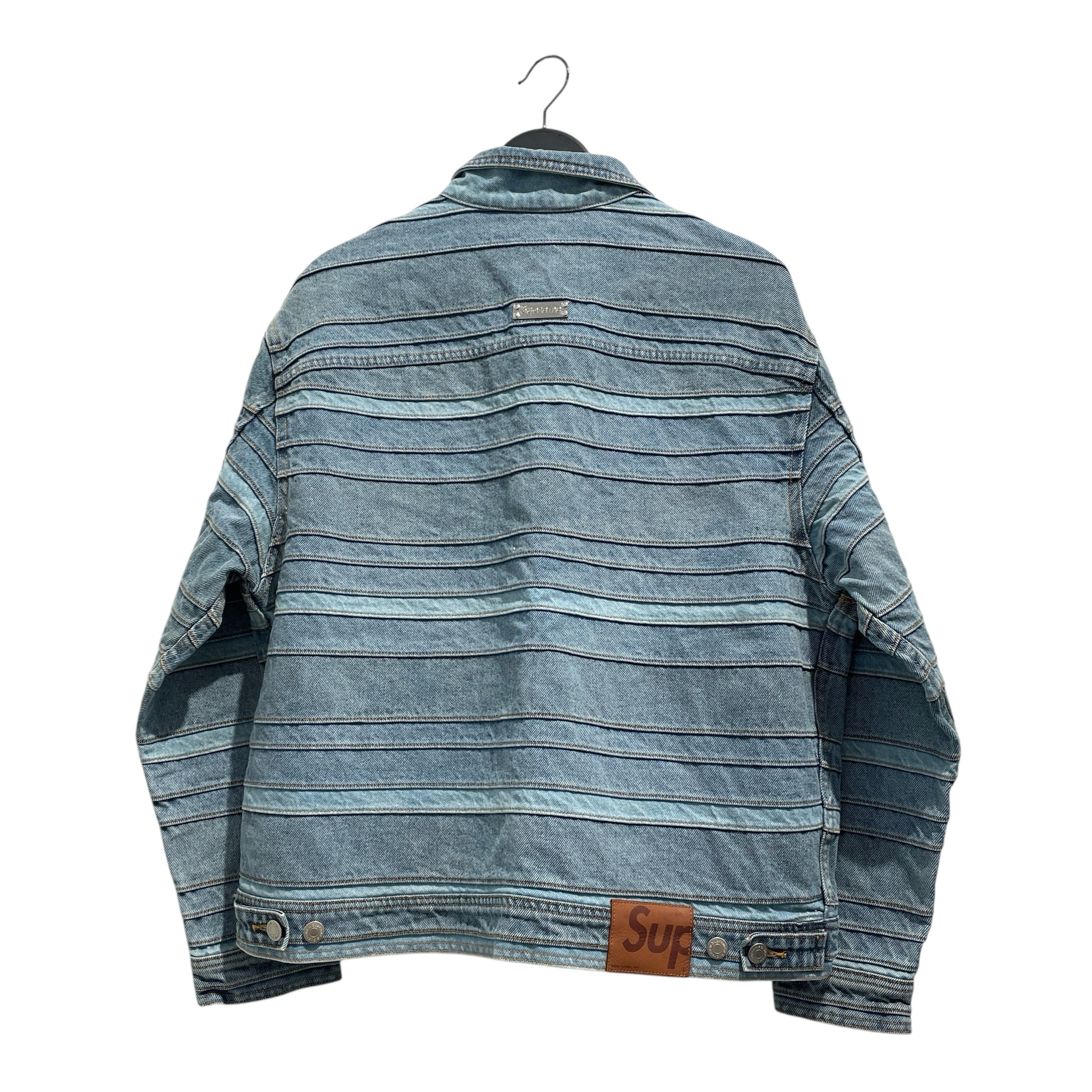 Supreme/Denim Jkt/L/Cotton/IDG/Layererd Trucker Jacket view 2