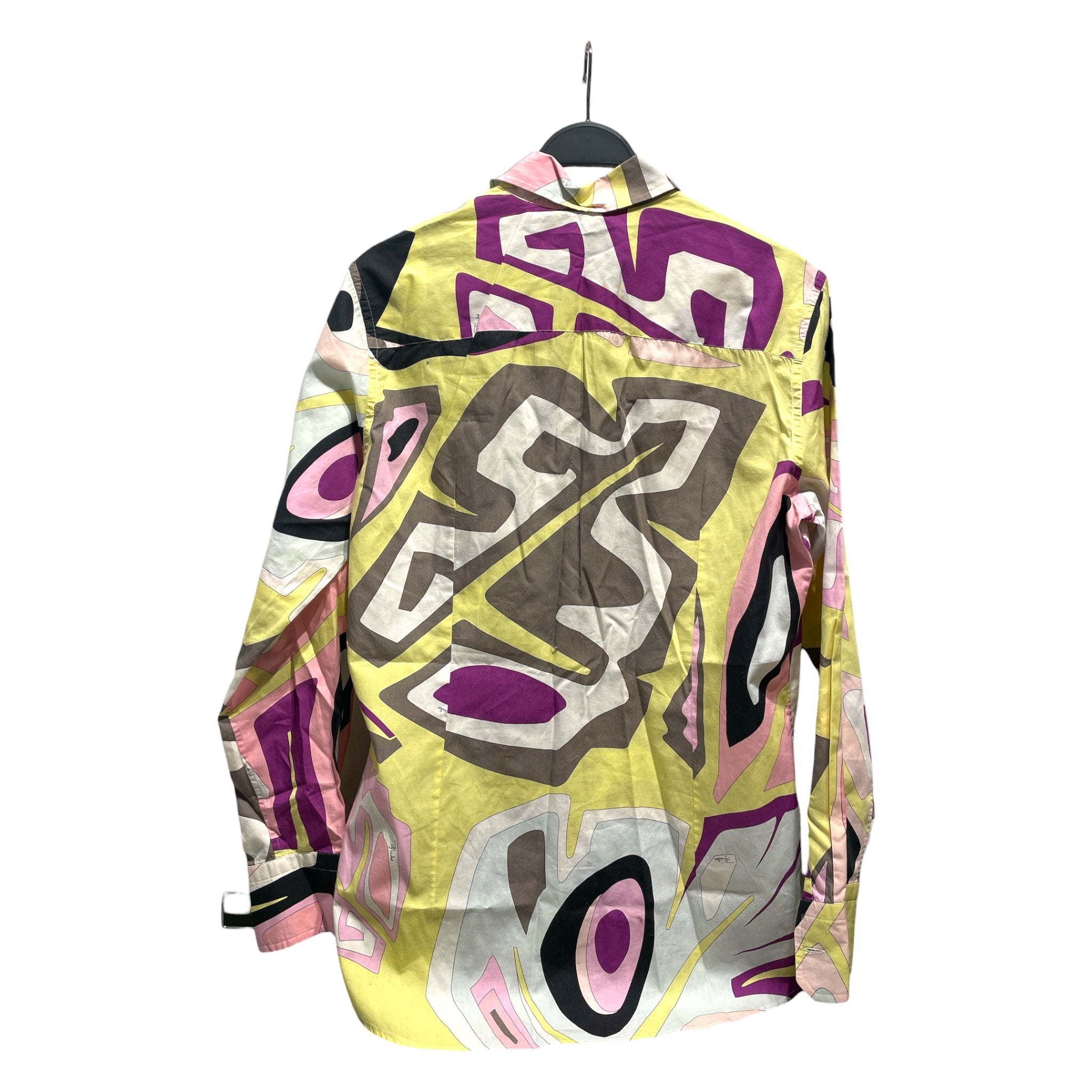 EMILIO PUCCI/LS Blouse/M/All Over Print/Cotton/MLT/Butterfly Blouse view 2