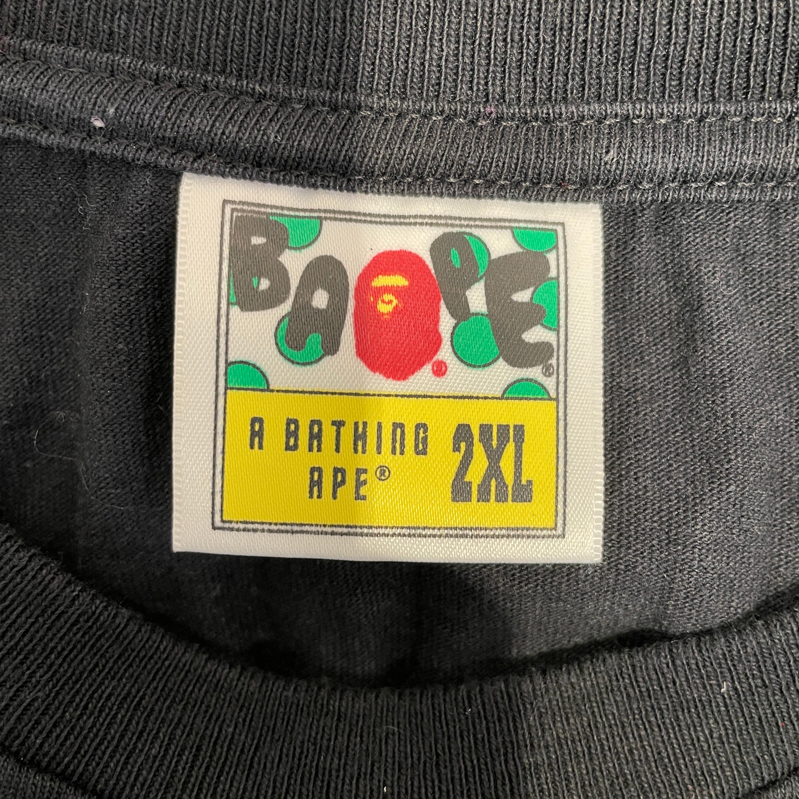 BAPE STA!/T-Shirt/XXL/BLK/BABY MILO SAMURAI TEE view 3