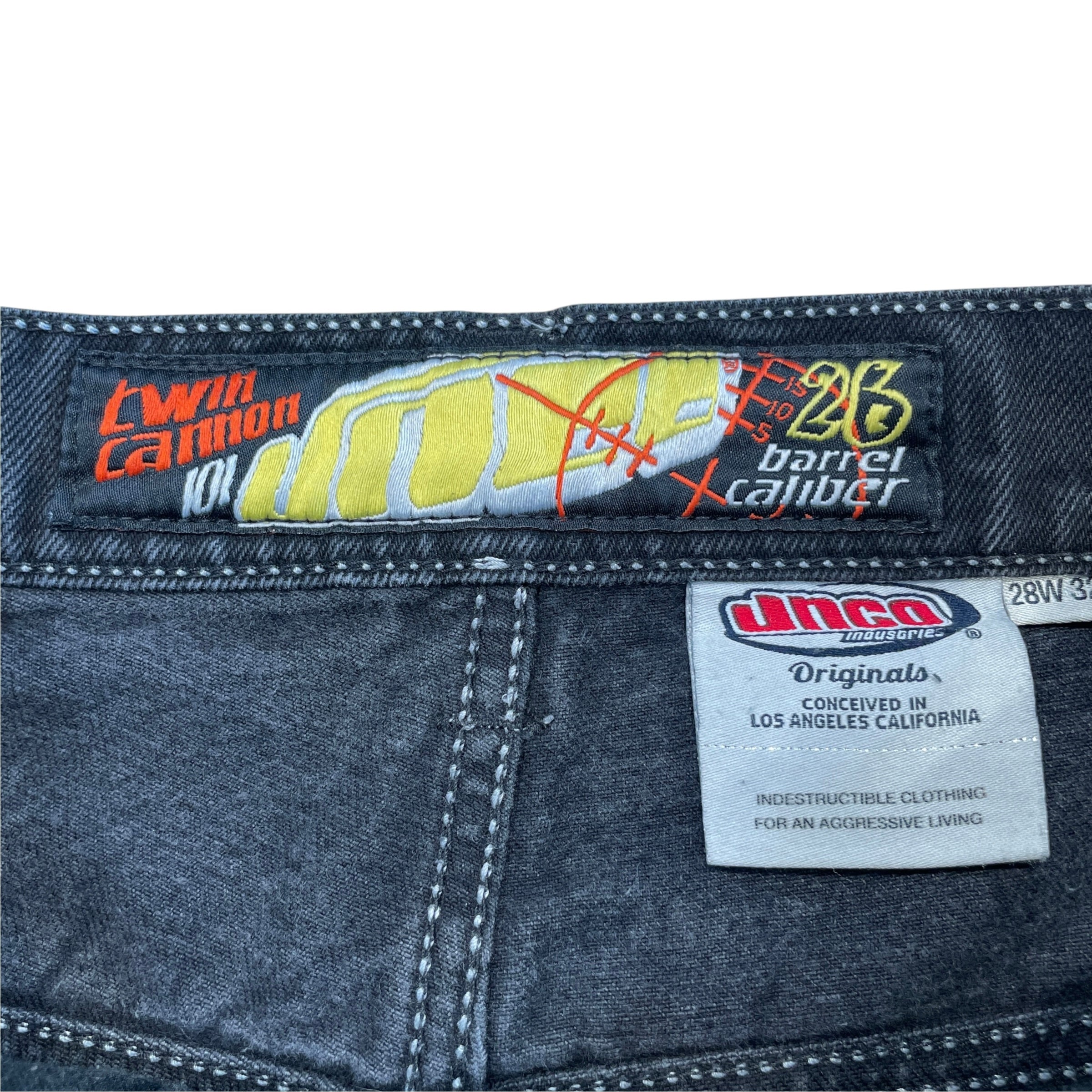 JNCO/Straight Pants/28/Cotton/BLK/ view 3