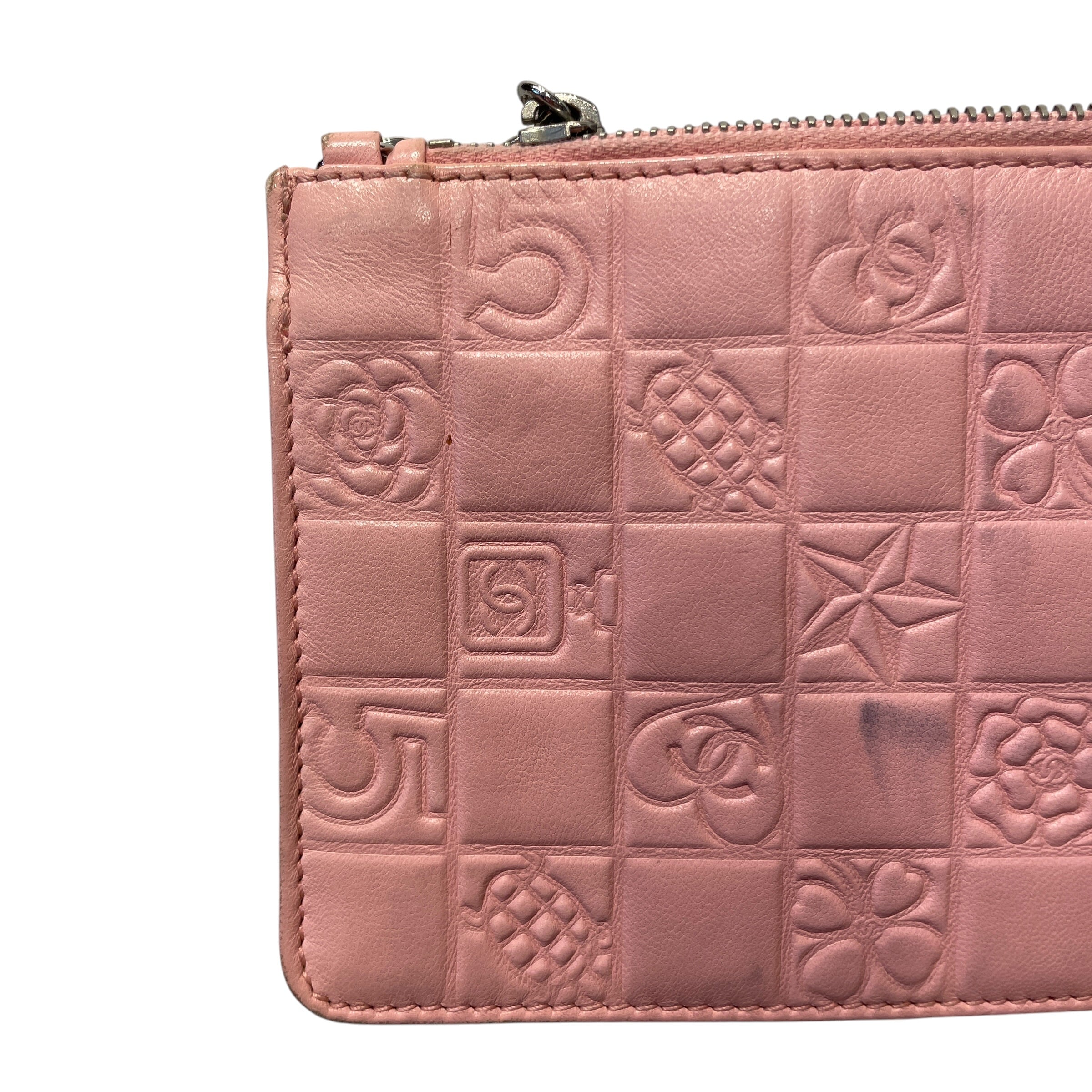 CHANEL/Clutch Bag/All Over Print/Leather/PNK/PRECIOUS SYMBOLS POCHETTE view 6