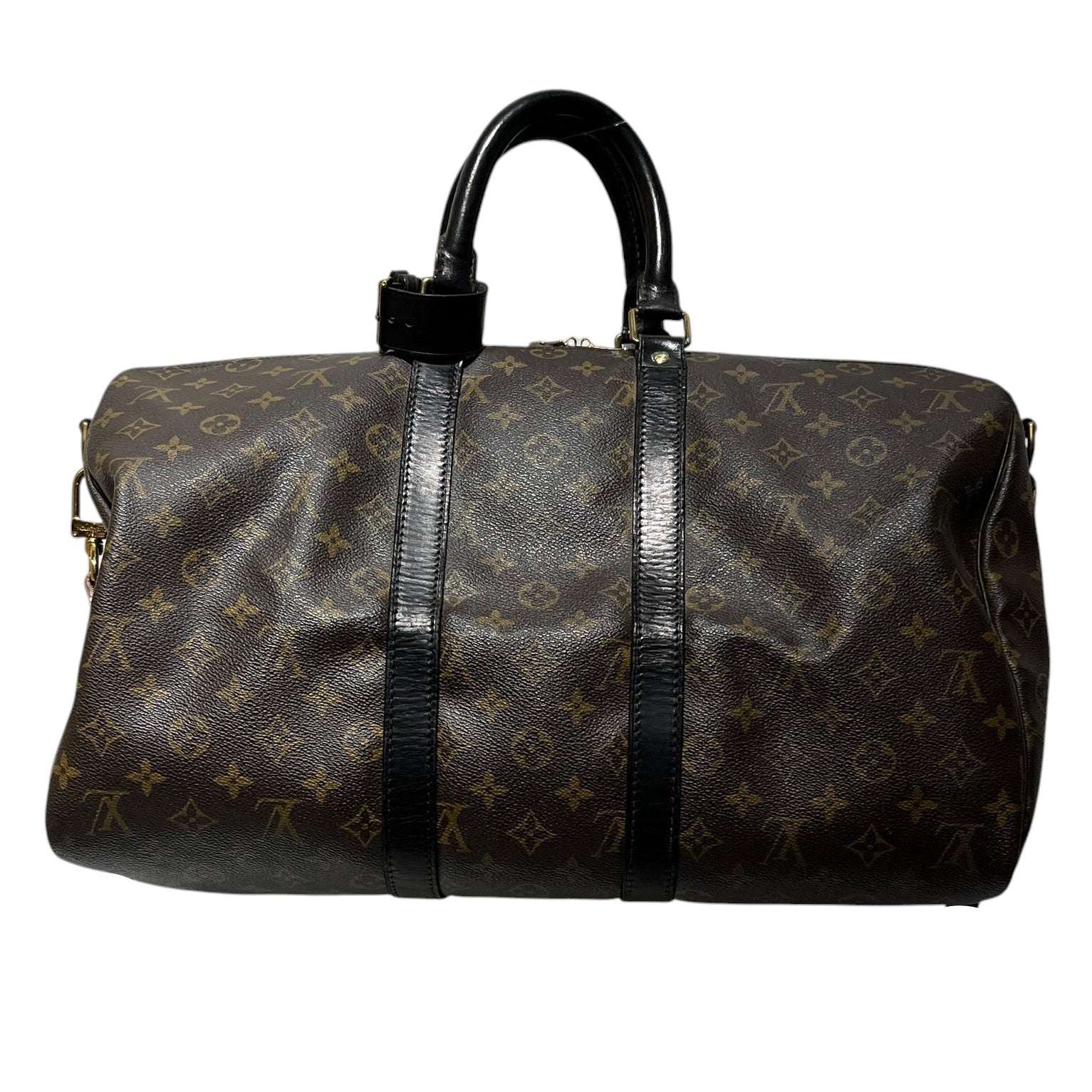 LOUIS VUITTON/Boston Bag/Monogram/Leather/BRW/KEEPALL 45 view 2