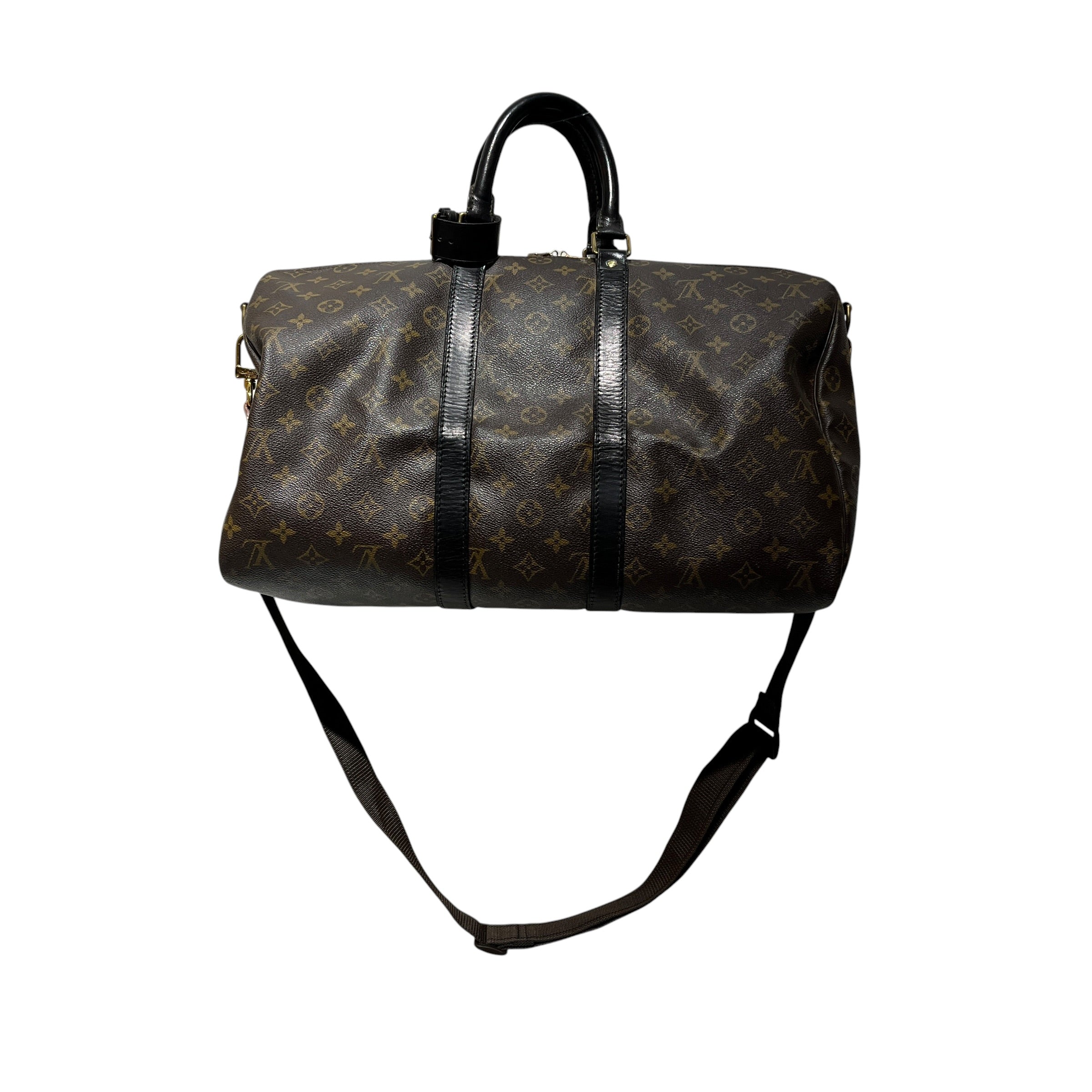 LOUIS VUITTON/Boston Bag/Monogram/Leather/BRW/KEEPALL 45 view 2