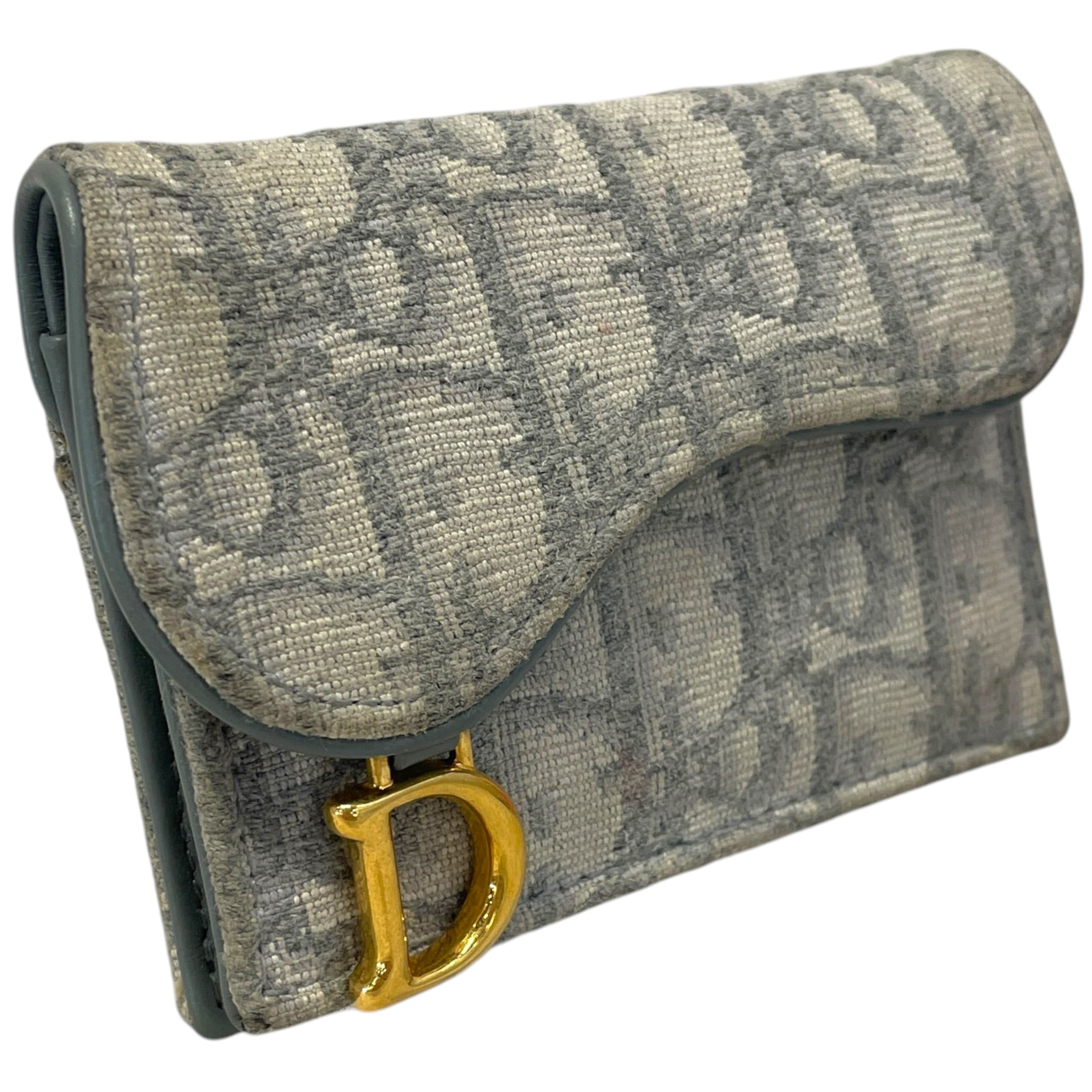 Christian Dior/Bifold Wallet/Monogram/GRY/ view 1