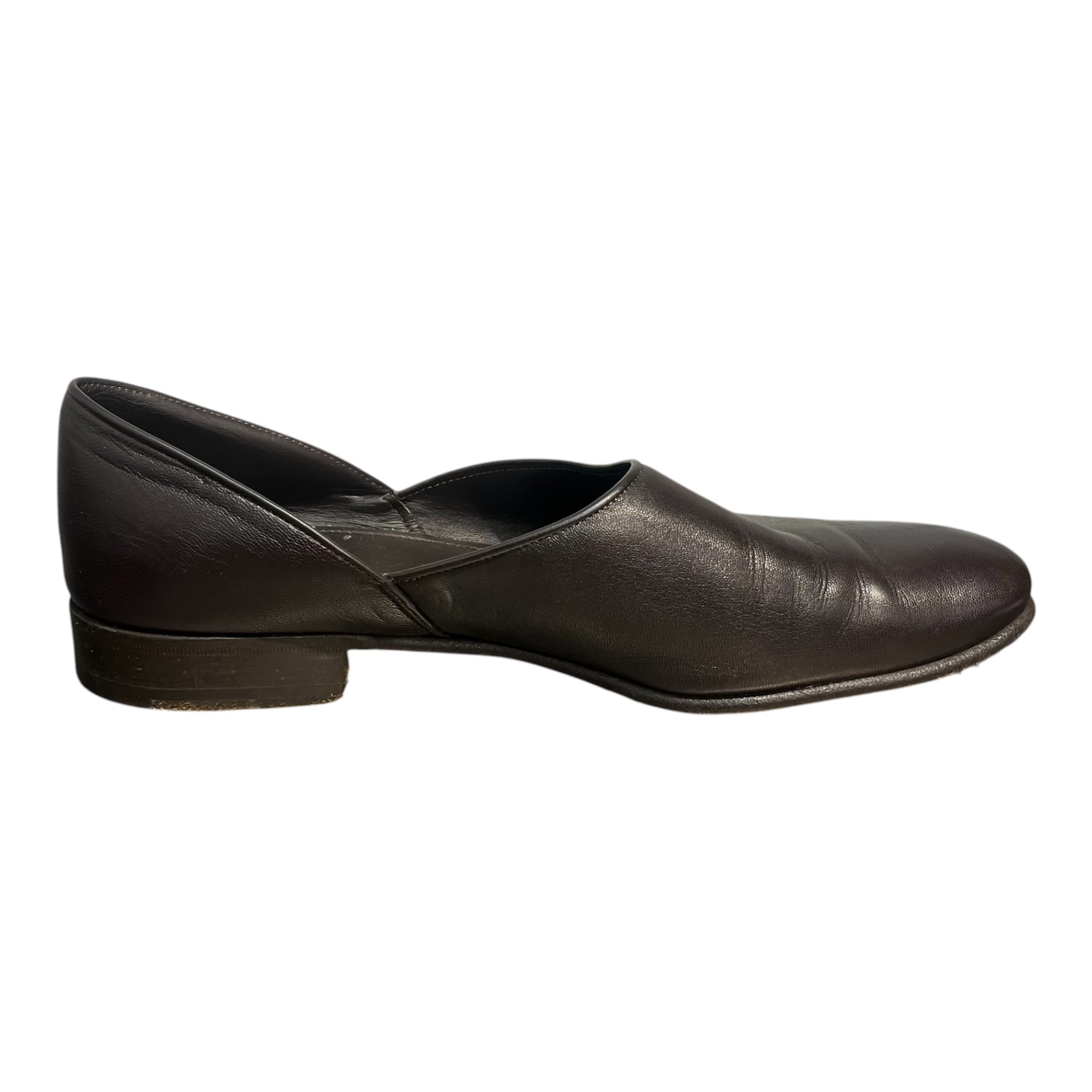 BODE/Dress Shoes/EU 43/Leather/BRW/HOUSE SHOE DARK SLIP ONS view 5