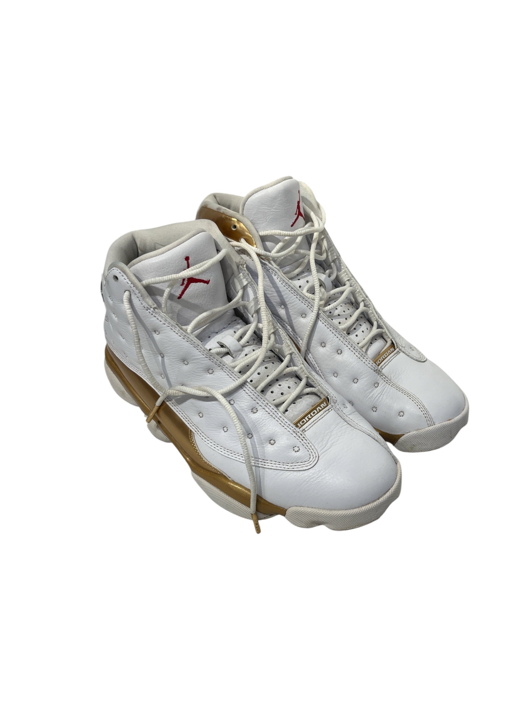 JORDAN BRAND/Hi-Sneakers/US 9.5/Leather/WHT/jordan 13 dmp view 2