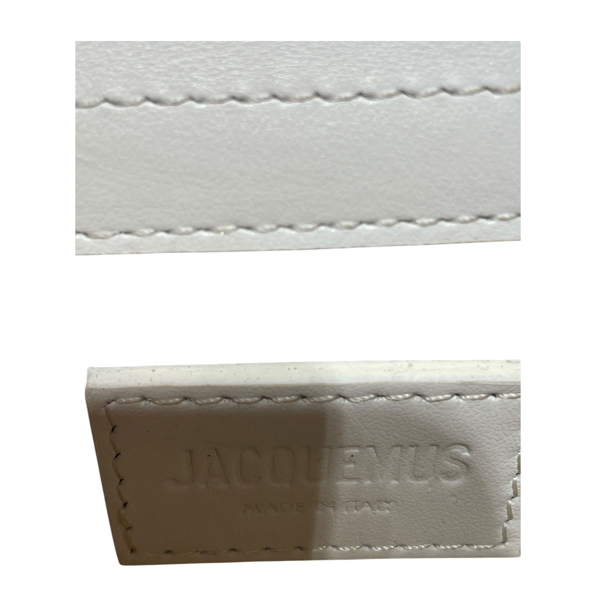 JACQUEMUS/Cross Body Bag/Leather/WHT/ view 4