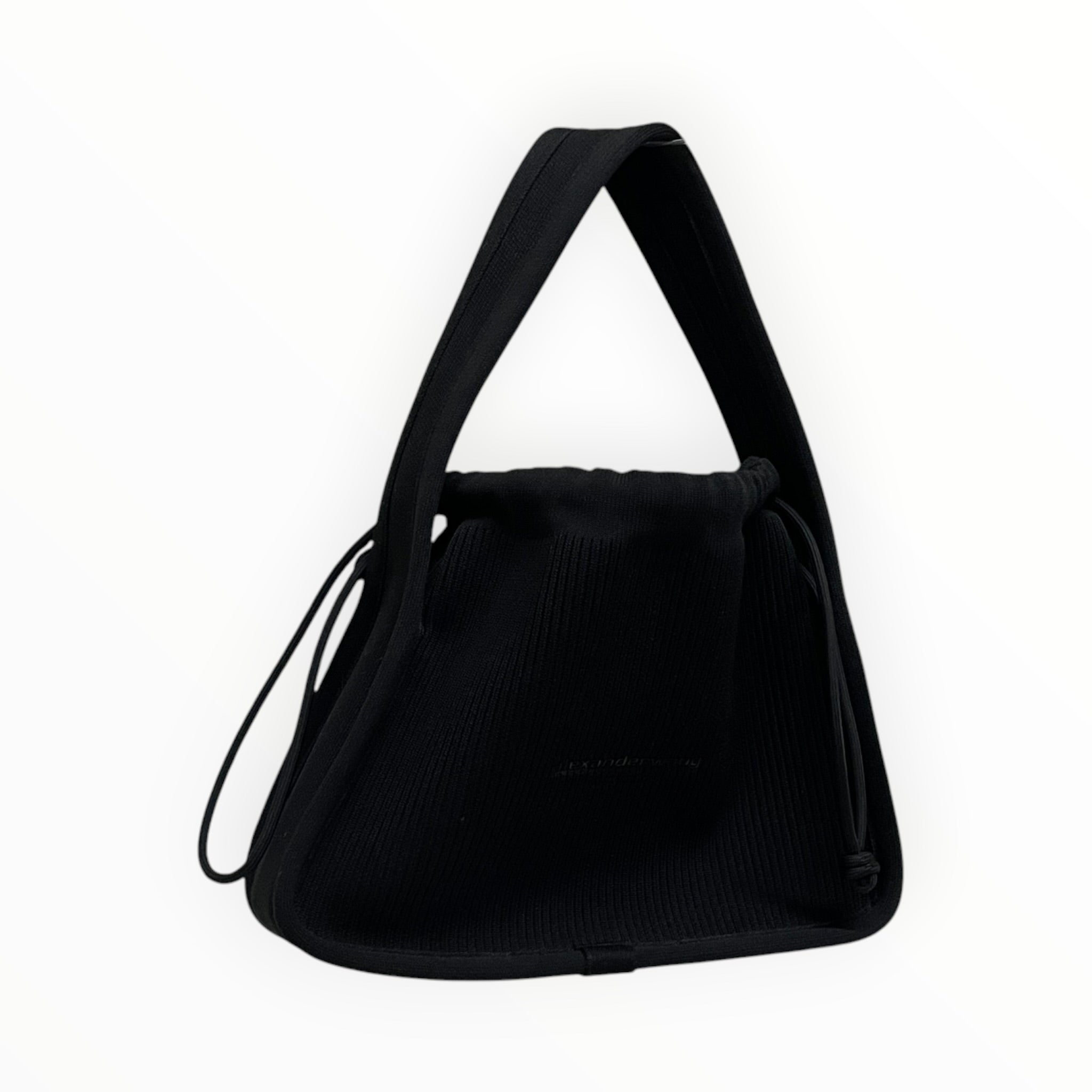 Alexander Wang/Bag/Cotton/BLK/adjustable closure view 1