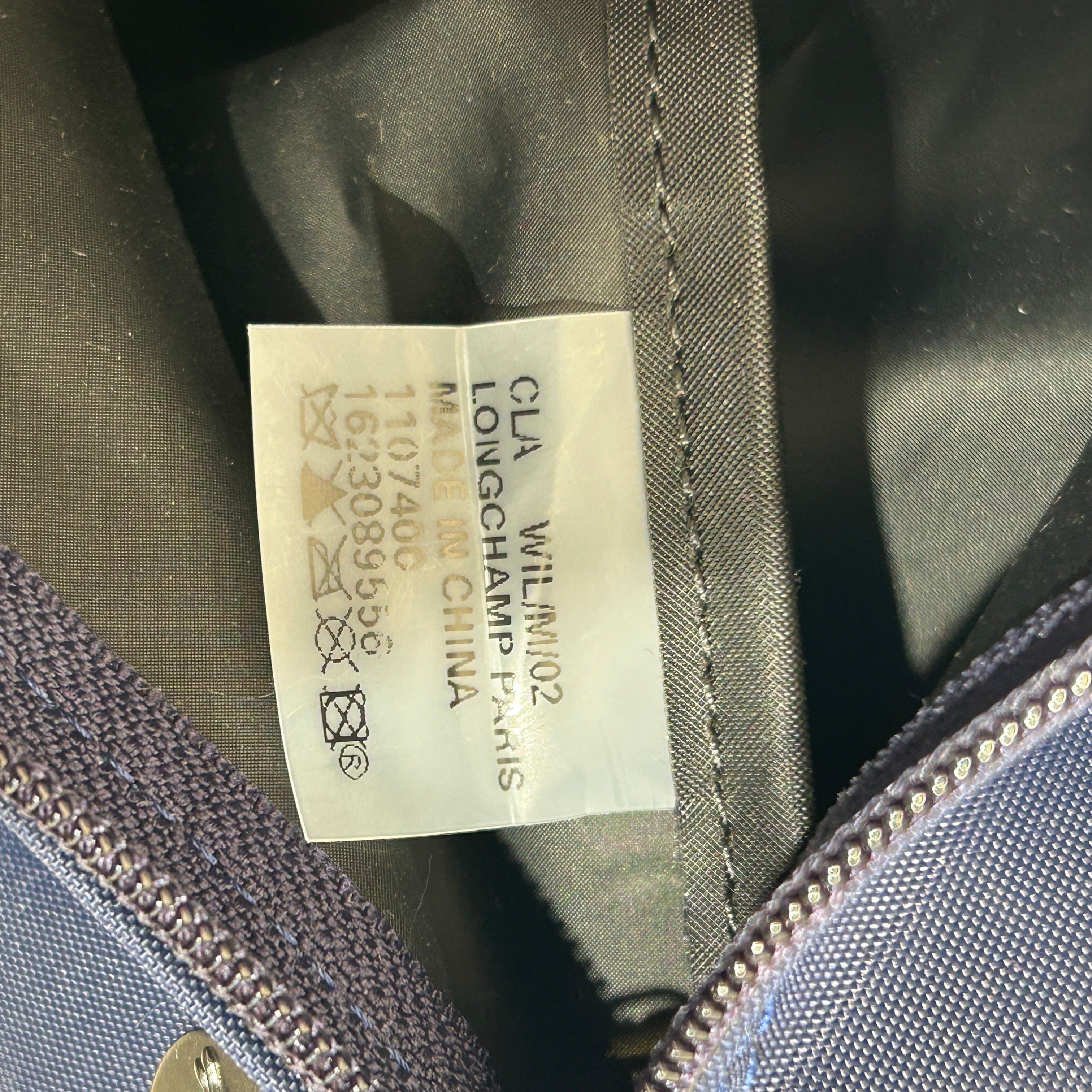 LONGCHAMP/Tote Bag/Nylon/NVY/LE pliage view 6