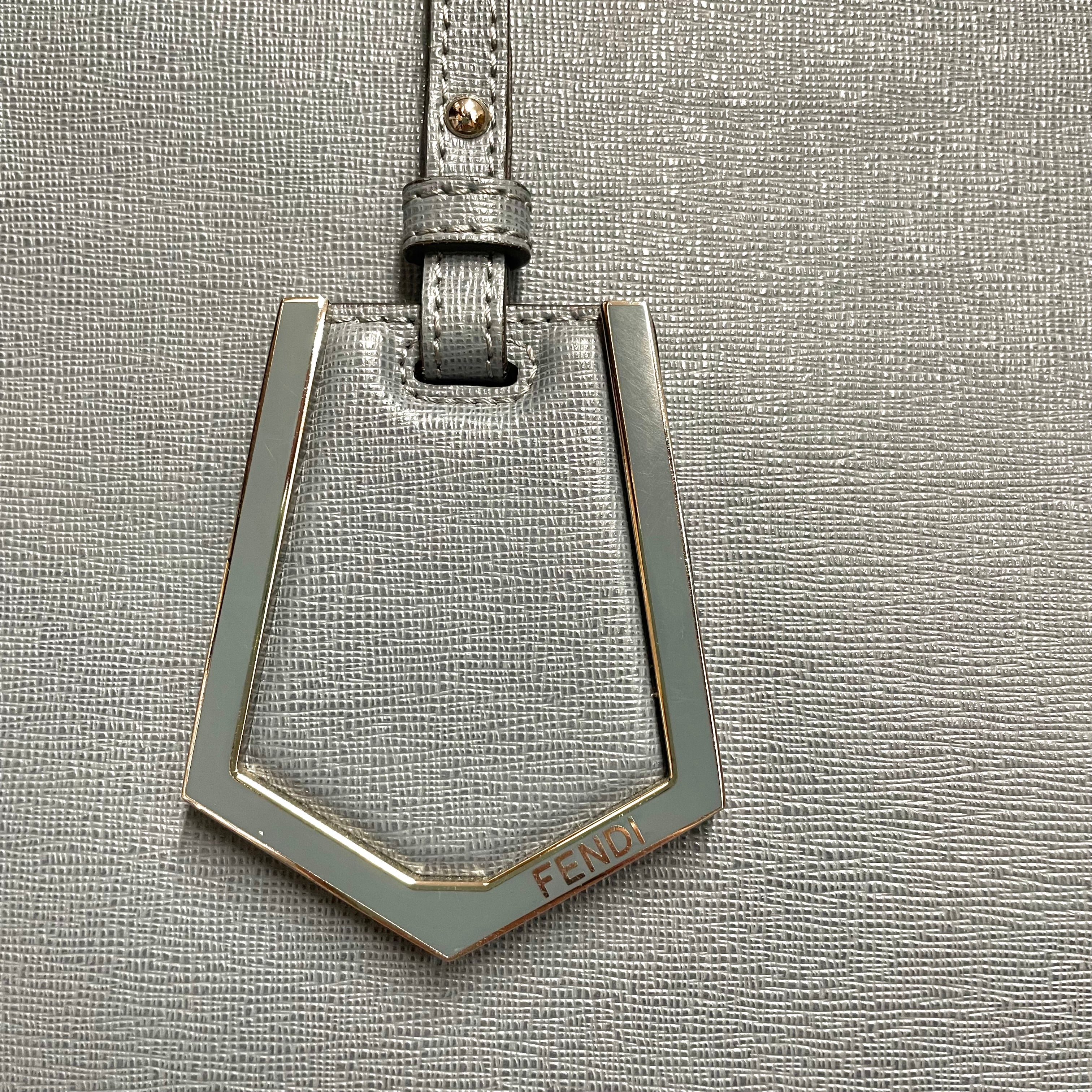 FENDI/Hand Bag[PO]/GRY/Leather/8BH251 view 7