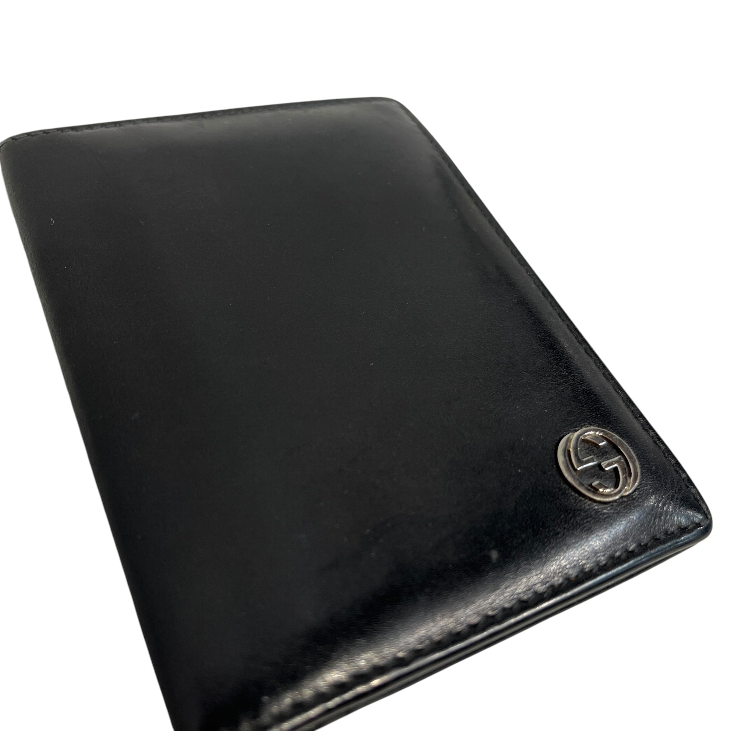 GUCCI/Wallet/Leather/BLK/M's/124579 view 6