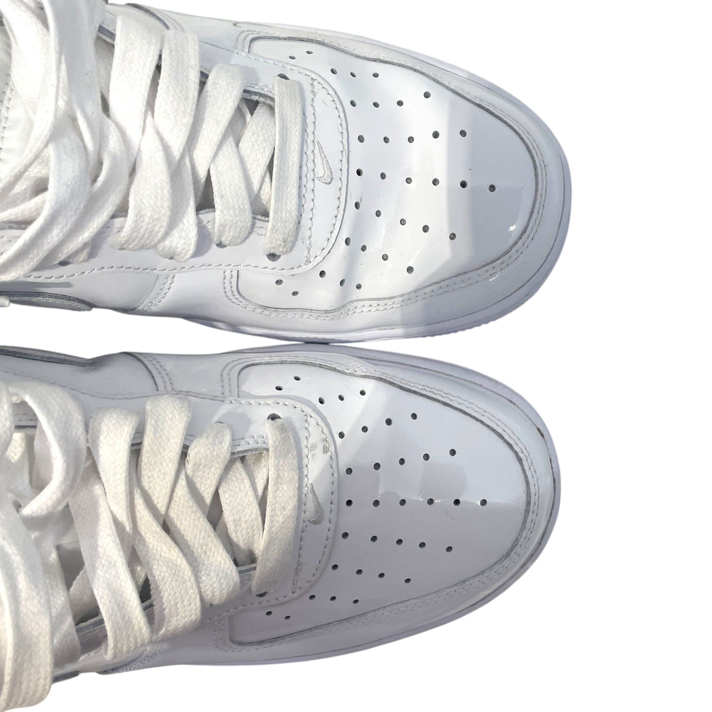 NIKE/Low-Sneakers/US 9.5/Leather/WHT/iv2857-100 view 4
