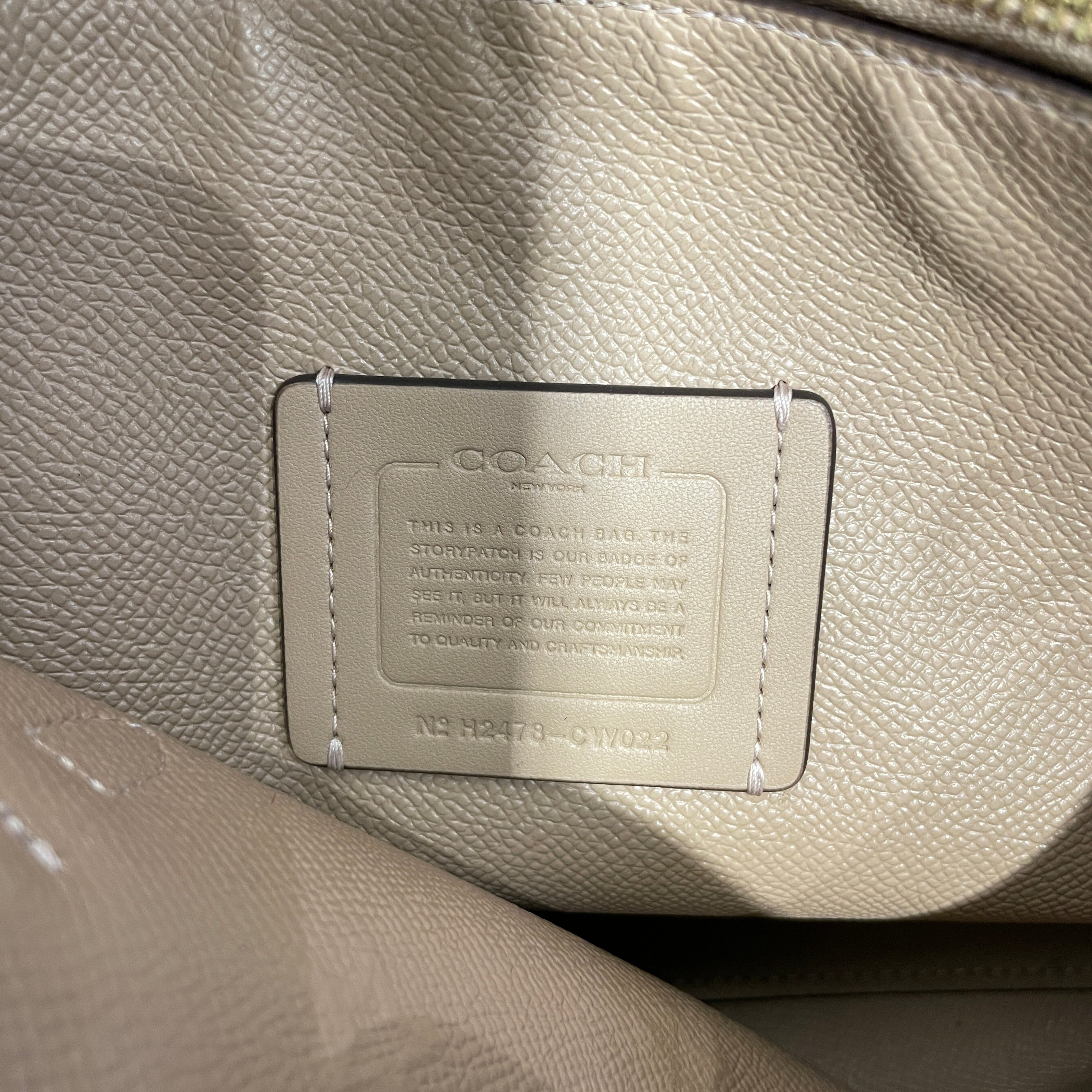 COACH/Cross Body Bag/Leather/WHT/ view 5