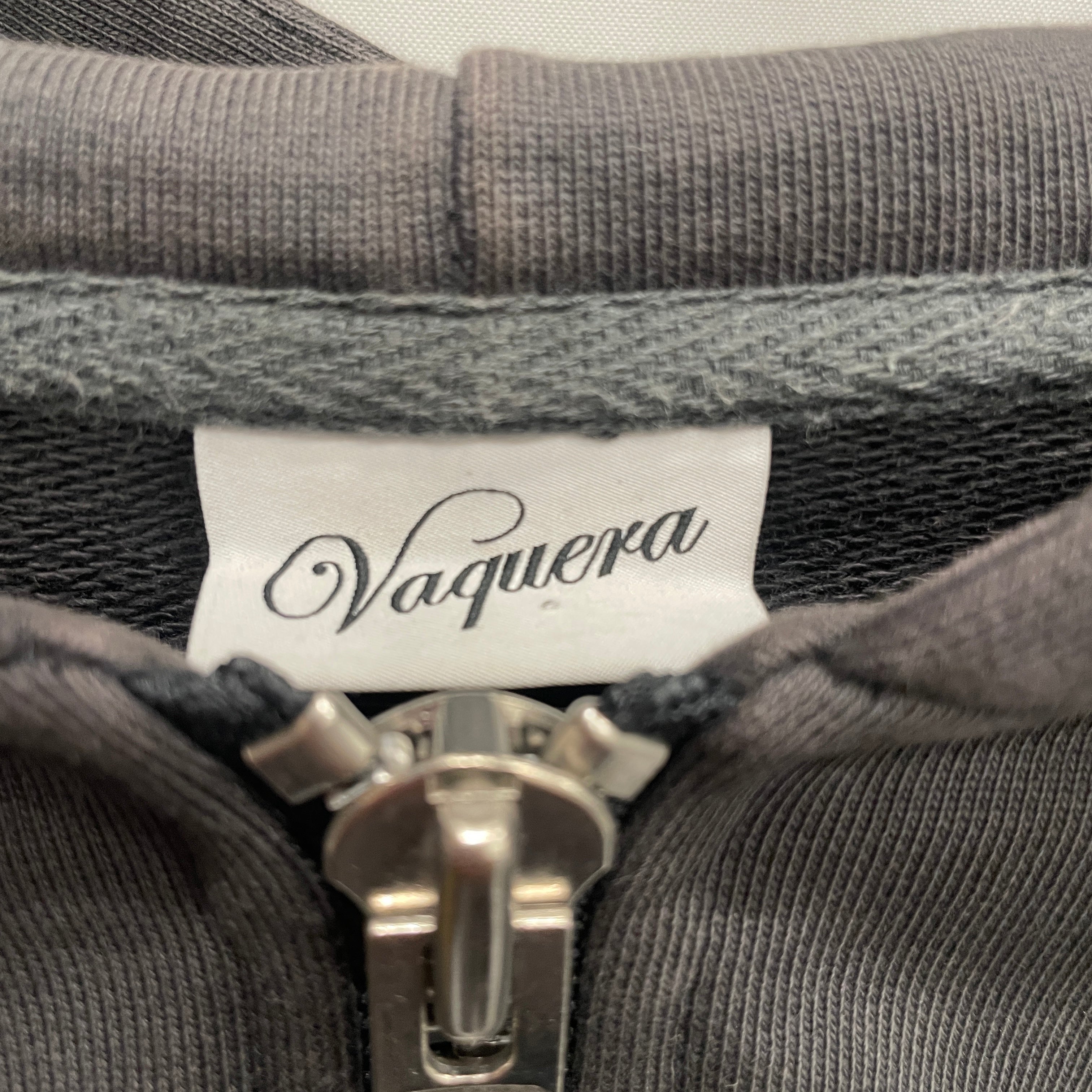 Vaquera/Zip Up Hoodie/M/Cotton/GRY/PRINTED IMAGES view 3