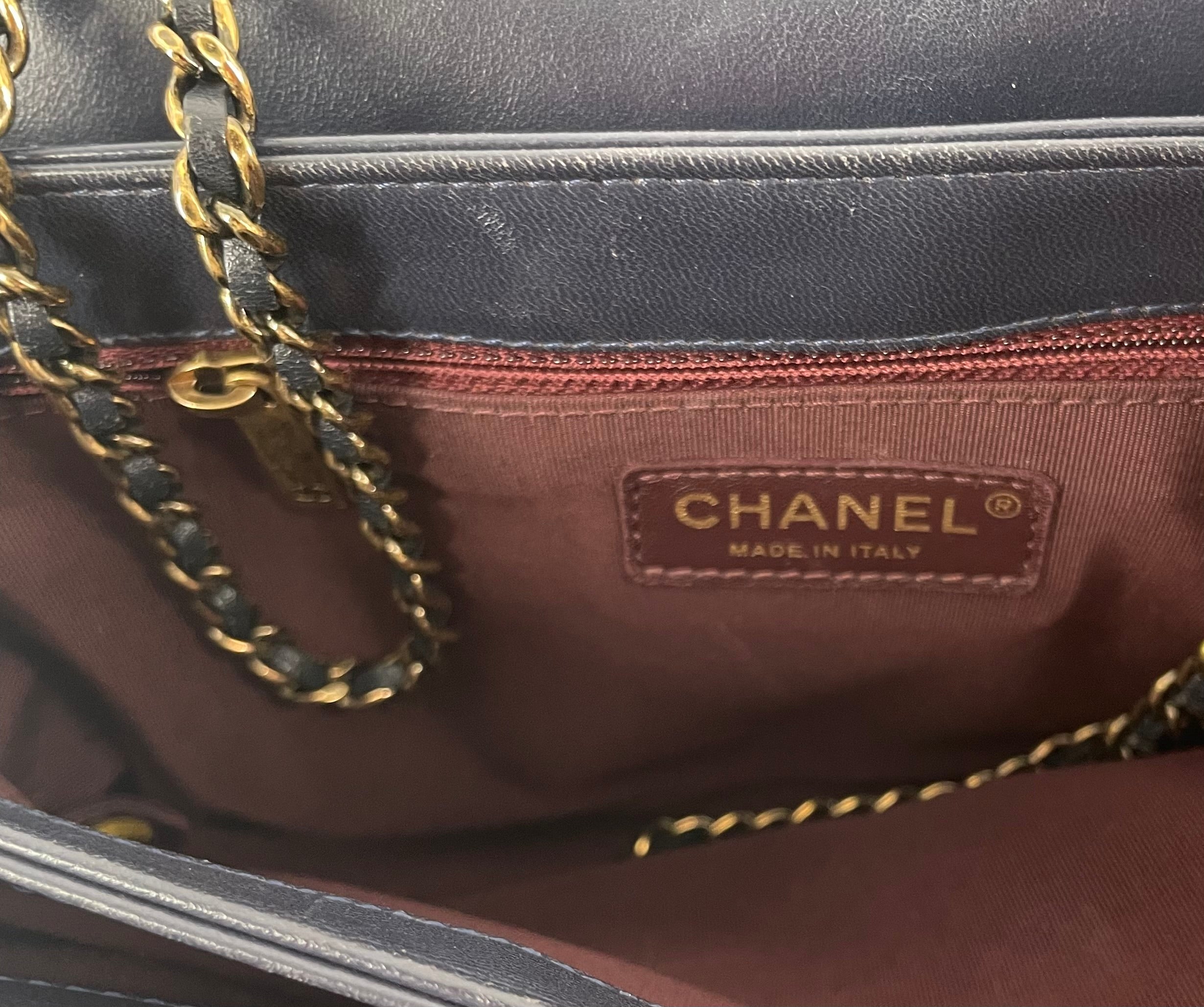 CHANEL/Hand Bag/Leather/BLK/23214899 view 4