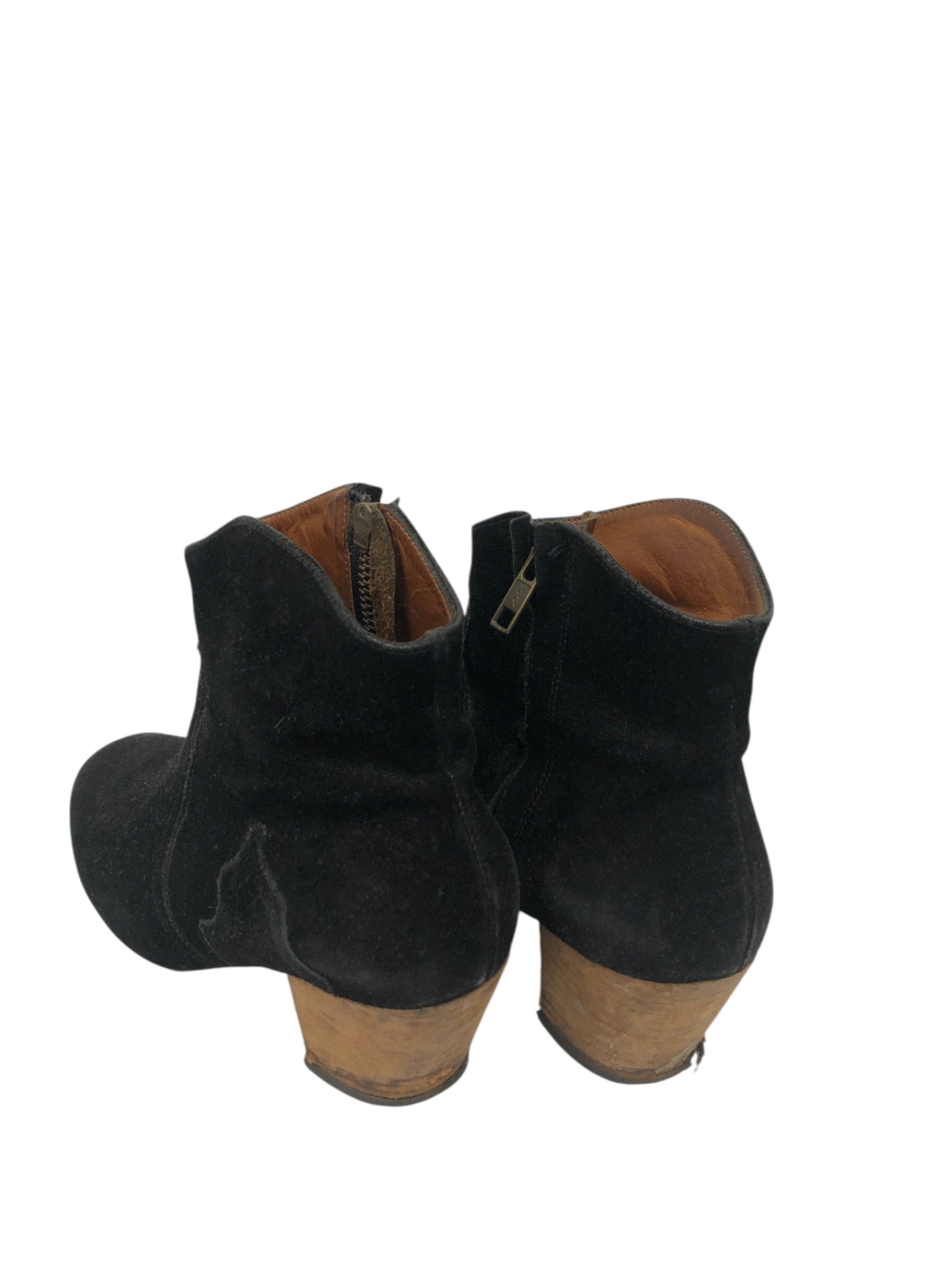 ISABEL MARANT/Ankle Boots/US 5.5/Suede/BLK/DICKER ANKLE BOOTS view 2
