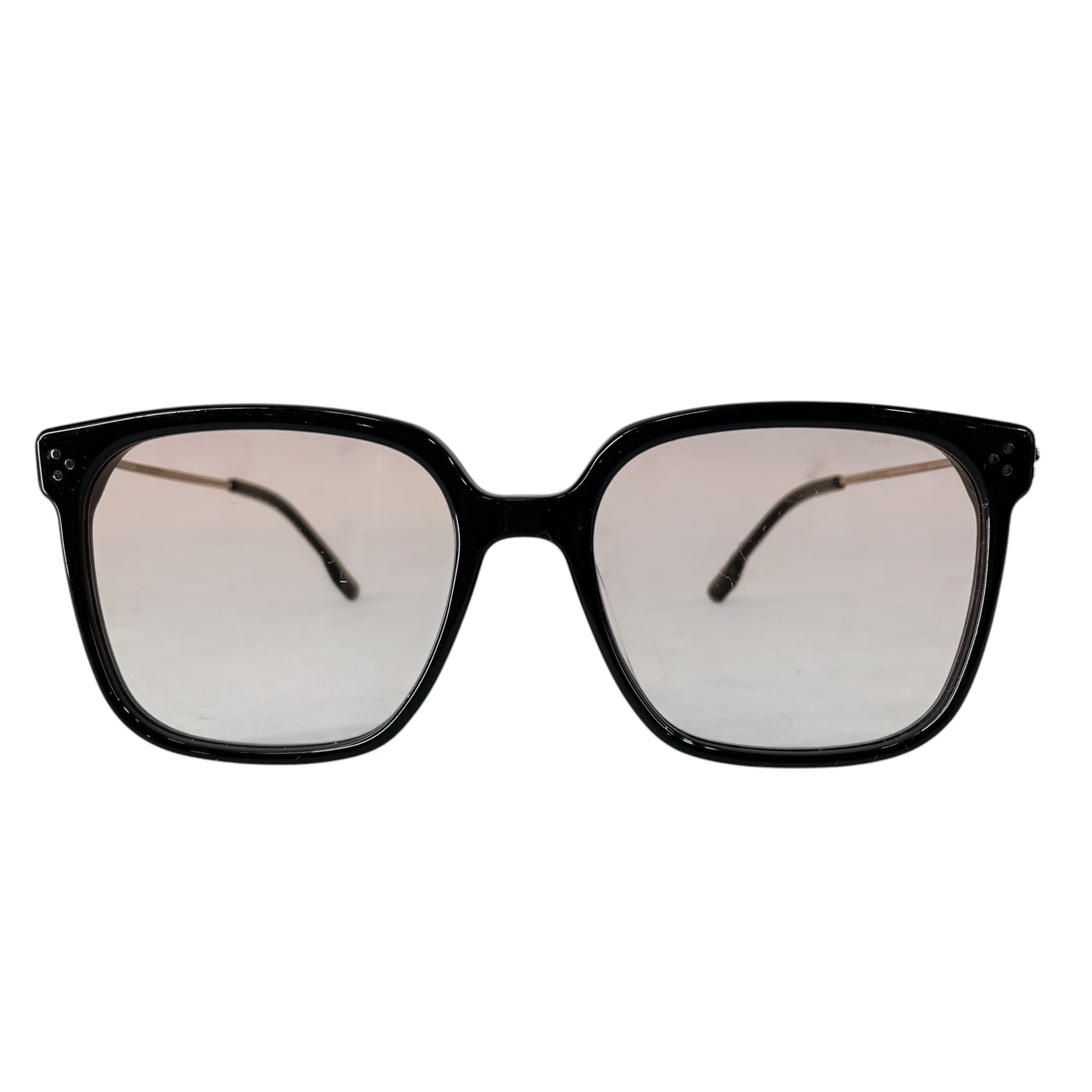 GENTLE MONSTER/Sunglasses/Metal/BLK/L's/SQUARE/ PINK LENSE view 1