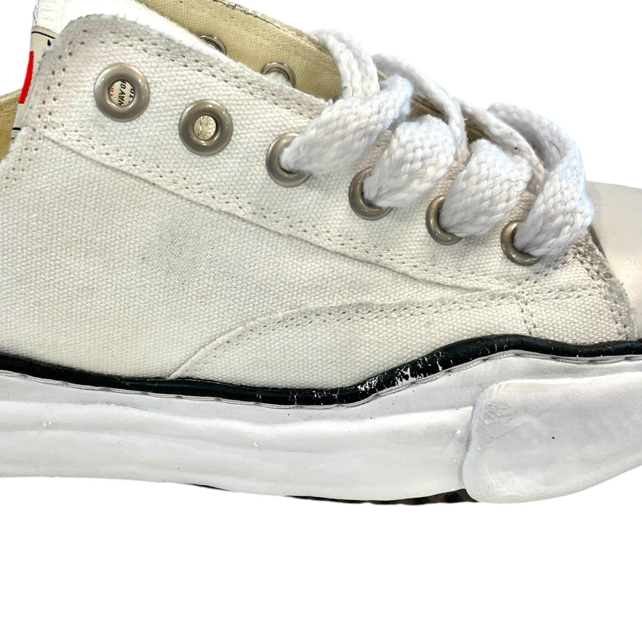MIHARA YASUHIRO/Low-Sneakers/EU 41/Cotton/WHT/ view 4