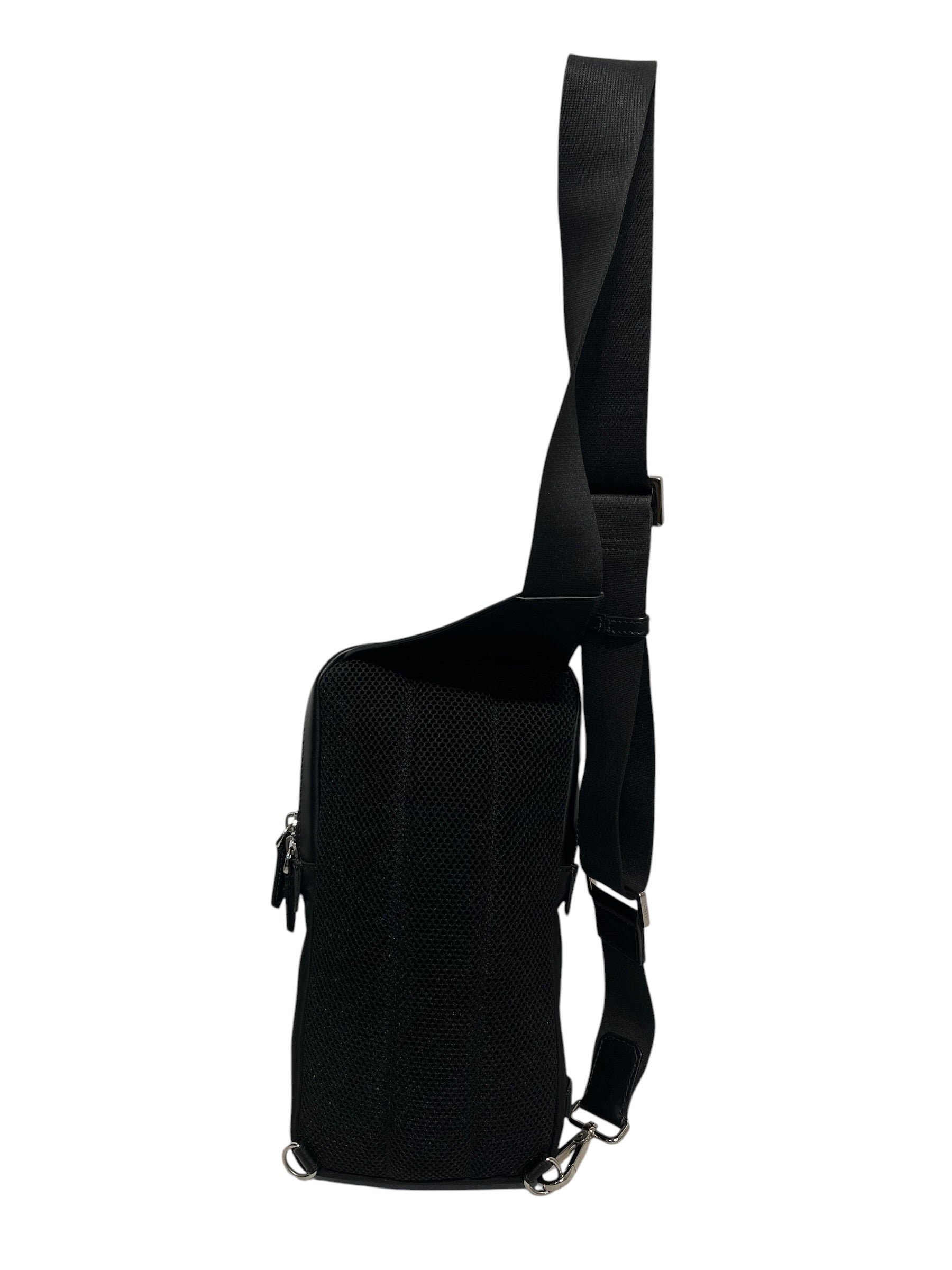 FENDI/Cross Body Bag/Leather/BLK/7VZ033 MONSTER SLING view 3