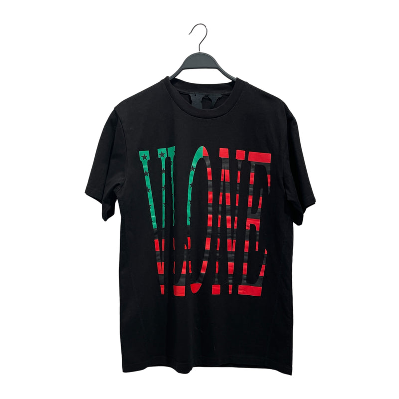 VLONE/T-Shirt/M/Cotton/BLK/Graphic/Power Staple
